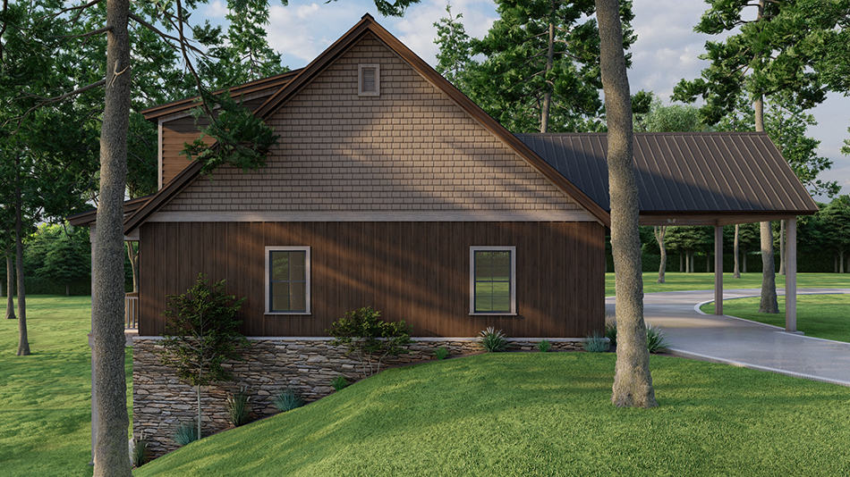 Left View of this 3-Bedroom,2255 Sq Ft Plan -193-1278
