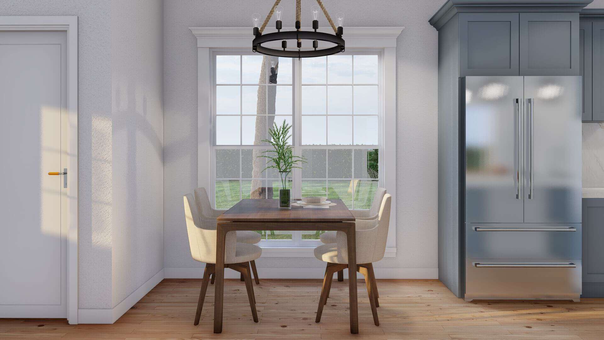 Dining Room of this 3-Bedroom,1284 Sq Ft Plan -193-1279