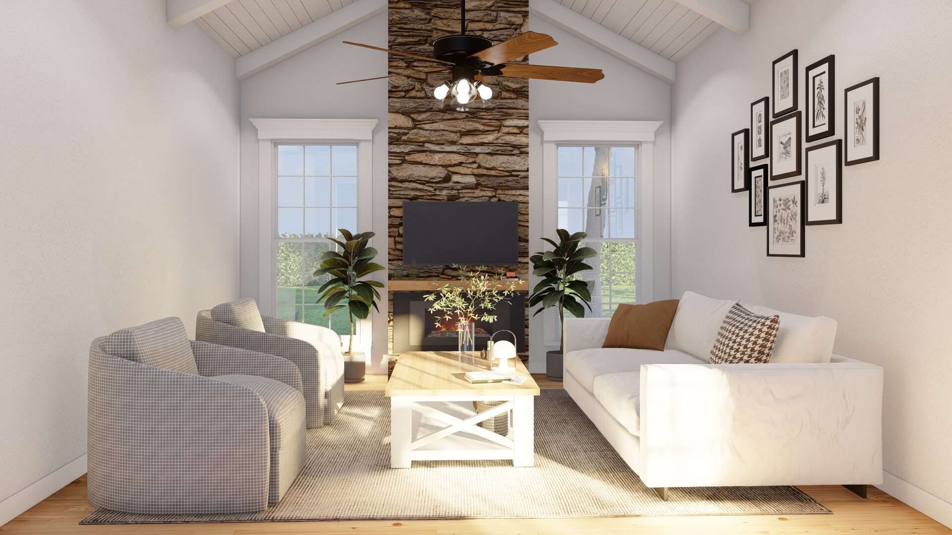 Great Room of this 3-Bedroom,1284 Sq Ft Plan -193-1279