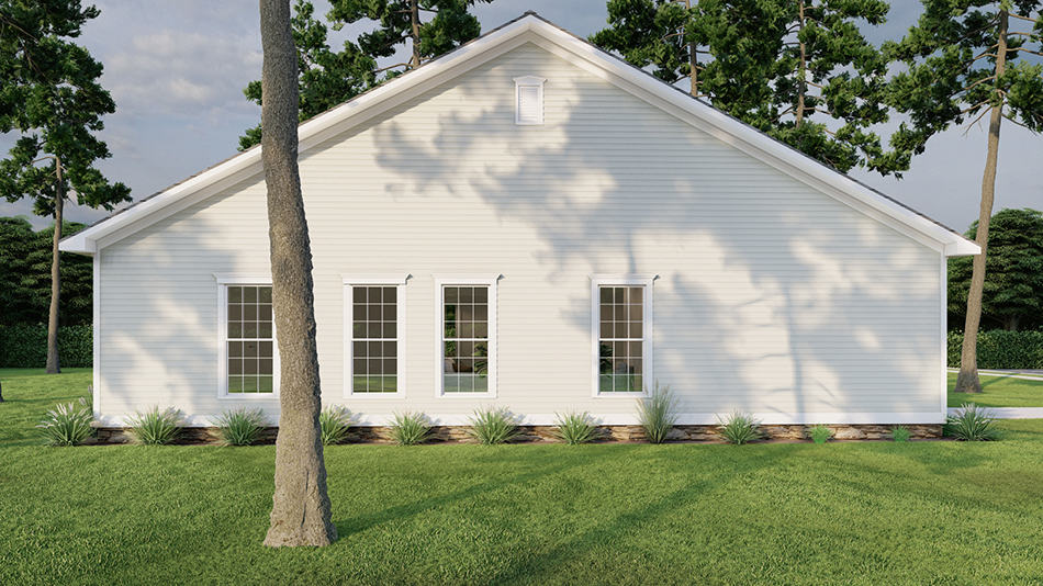 Left View of this 3-Bedroom,1284 Sq Ft Plan -193-1279