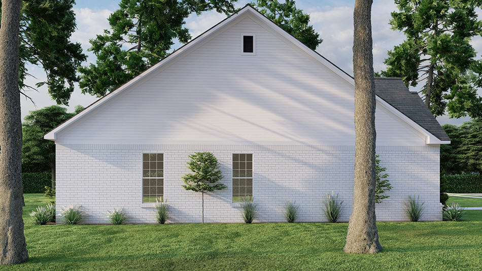 Left View of this 3-Bedroom,1265 Sq Ft Plan -193-1281