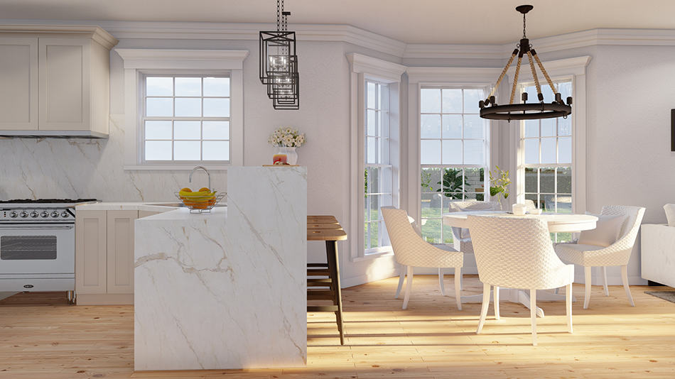 Dining Room of this 3-Bedroom,1265 Sq Ft Plan -193-1281