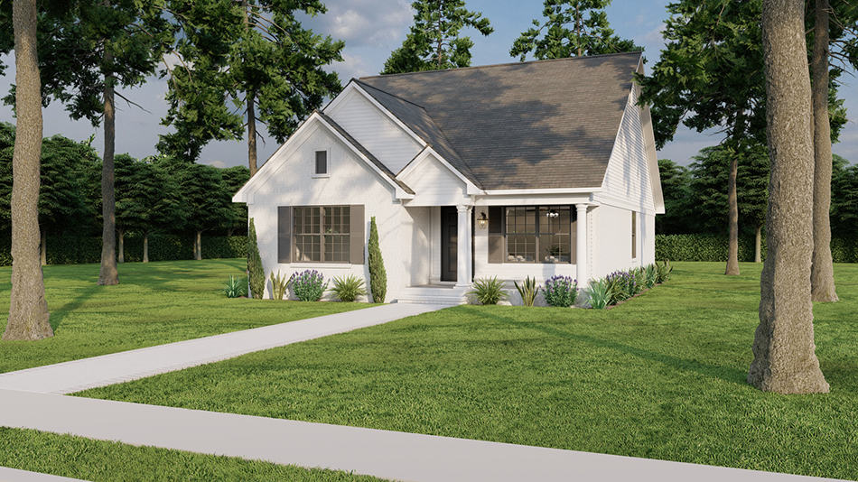 Right View of this 3-Bedroom,1250 Sq Ft Plan -193-1282
