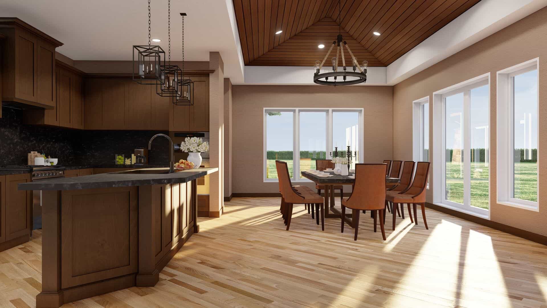 Dining Room of this 4-Bedroom,3638 Sq Ft Plan -193-1283