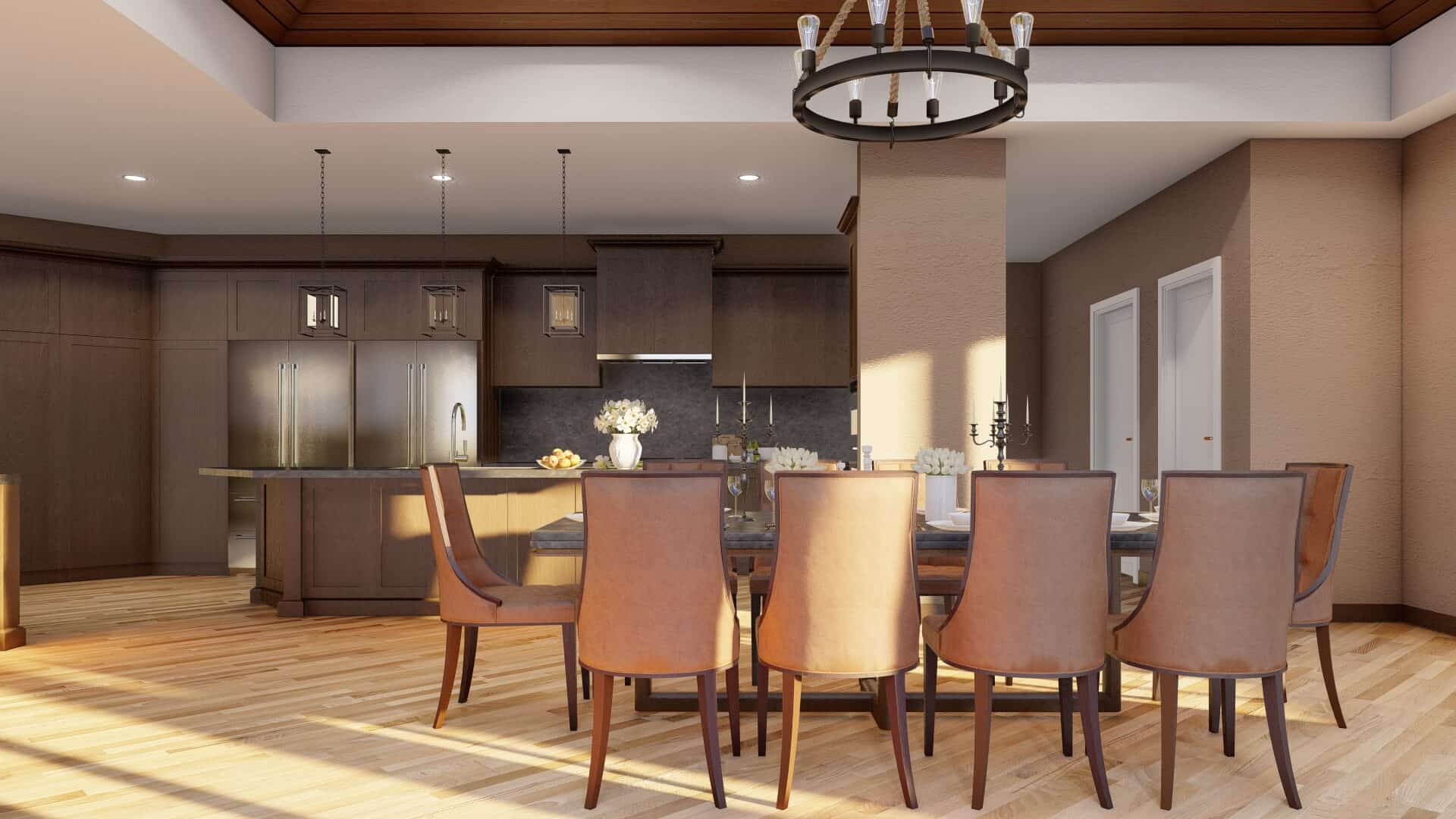 Dining Room of this 4-Bedroom,3638 Sq Ft Plan -193-1283