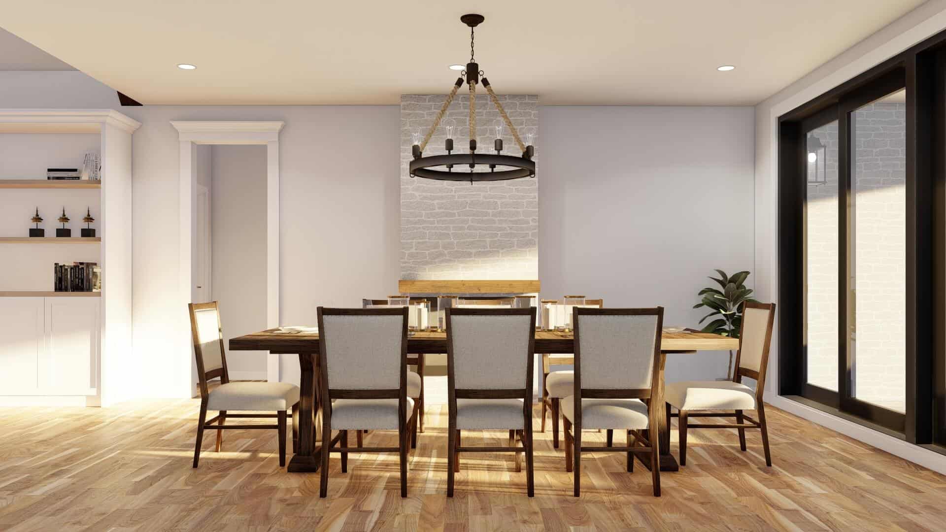 Dining Room of this 4-Bedroom,3264 Sq Ft Plan -193-1285