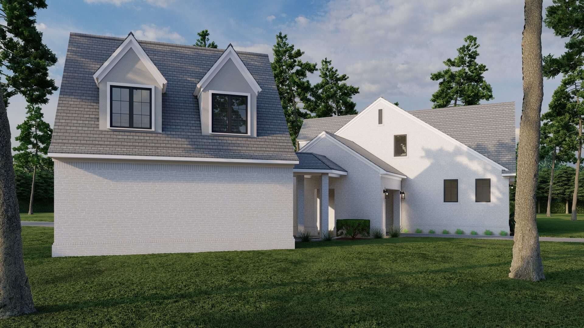 Right View of this 4-Bedroom,3264 Sq Ft Plan -193-1285