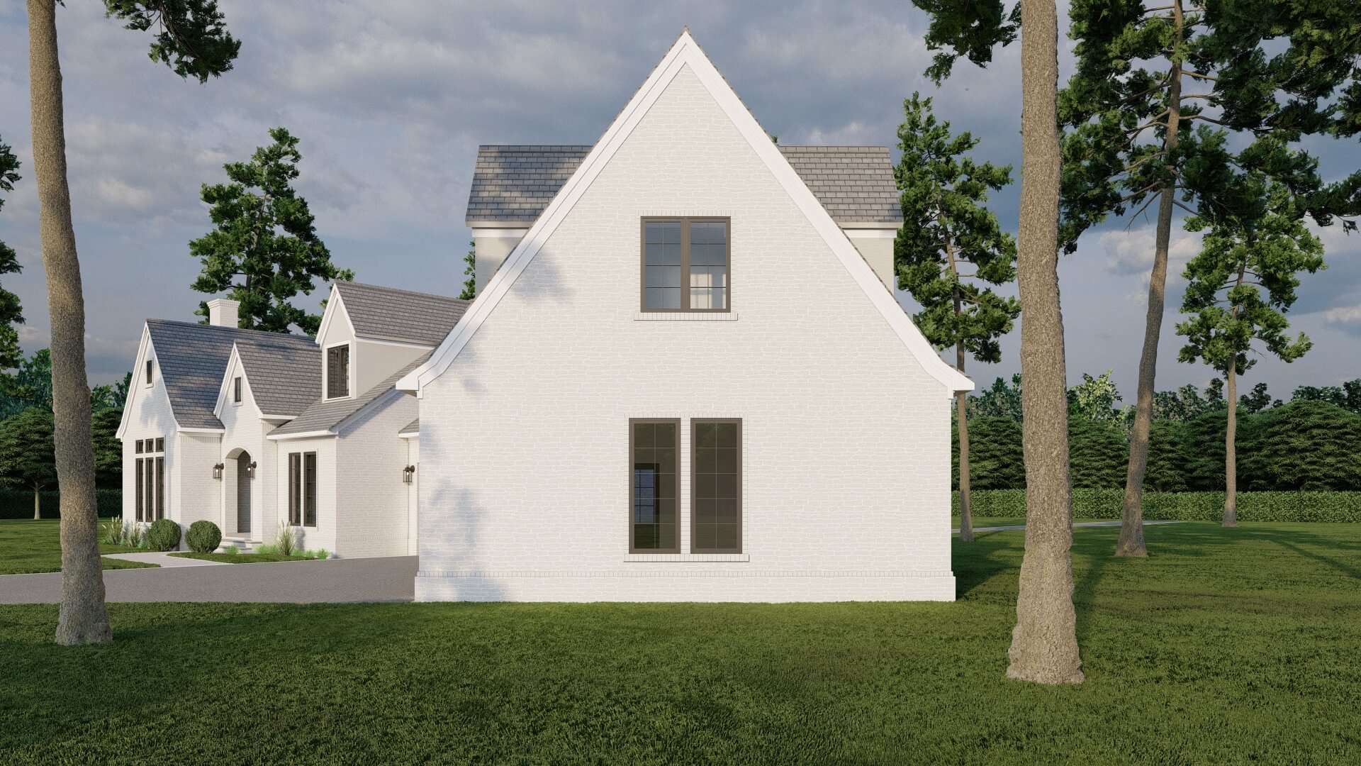 Right View of this 4-Bedroom,3264 Sq Ft Plan -193-1285