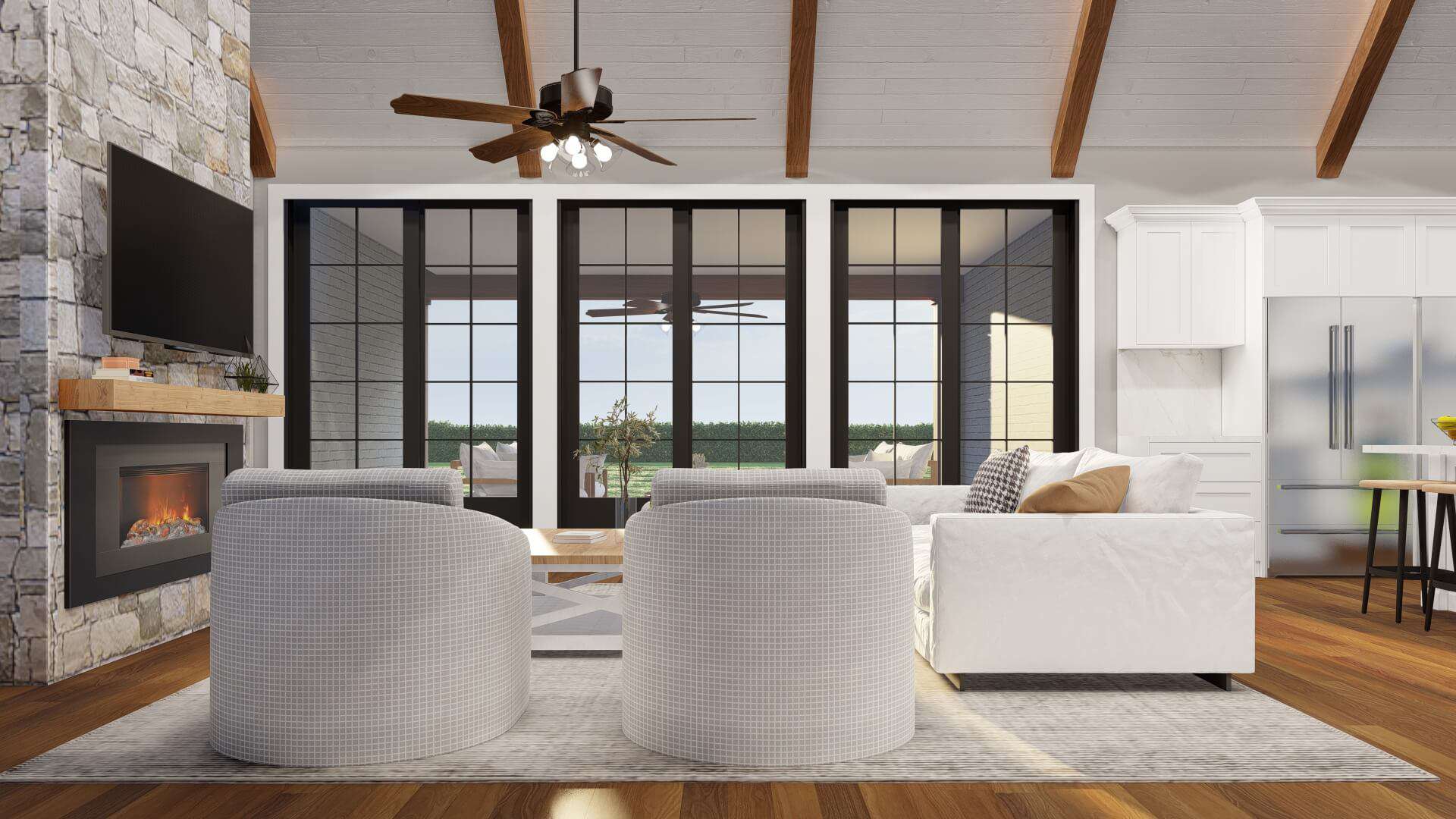 Great Room of this 4-Bedroom,2380 Sq Ft Plan -193-1293