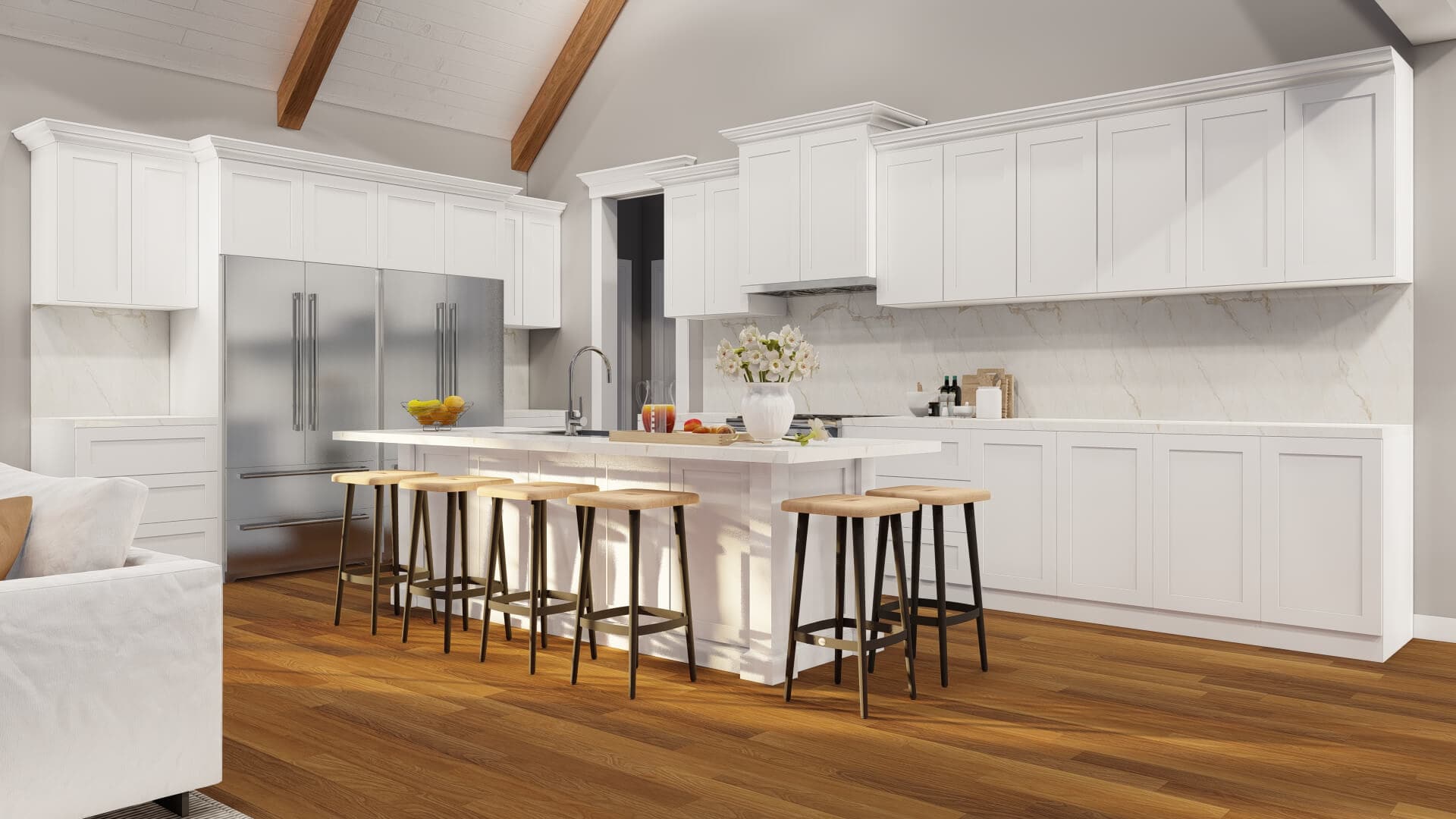 Kitchen: Kitchen Island of this 4-Bedroom,2380 Sq Ft Plan -193-1293