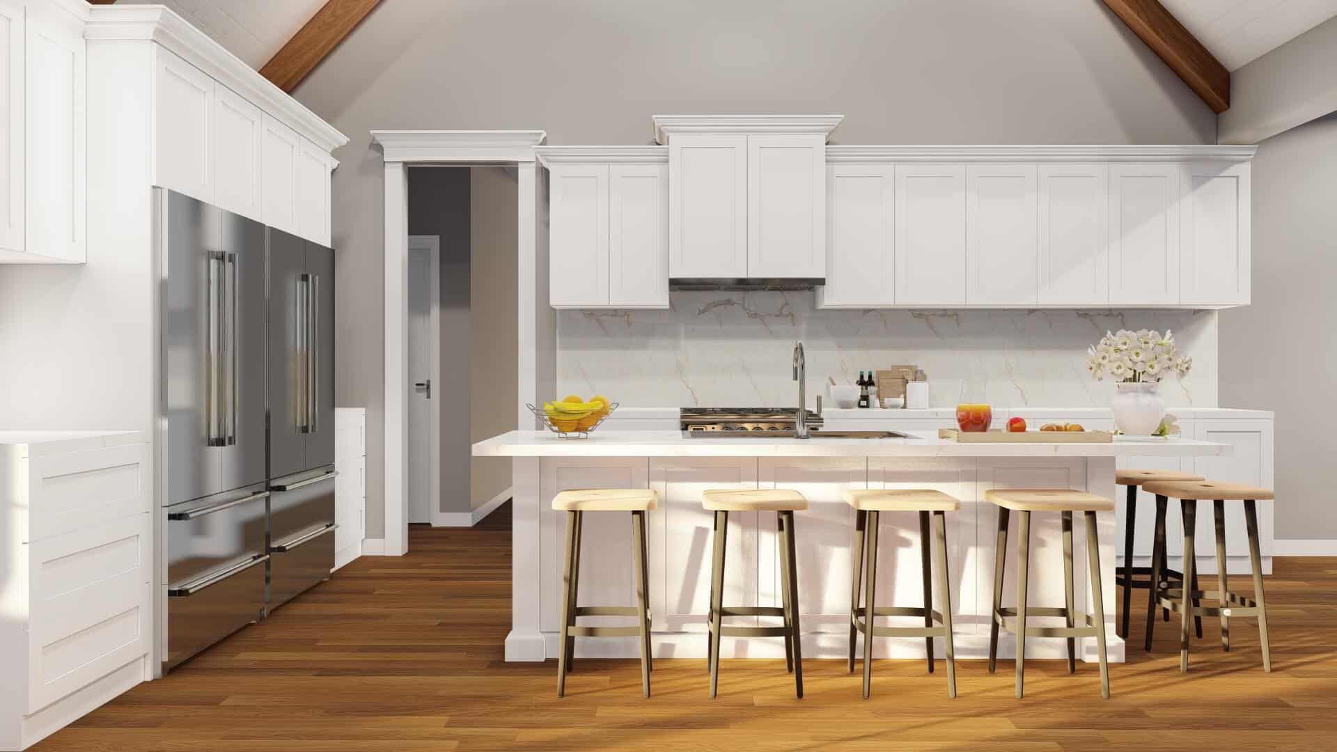 Kitchen: Kitchen Island of this 4-Bedroom,2380 Sq Ft Plan -193-1293