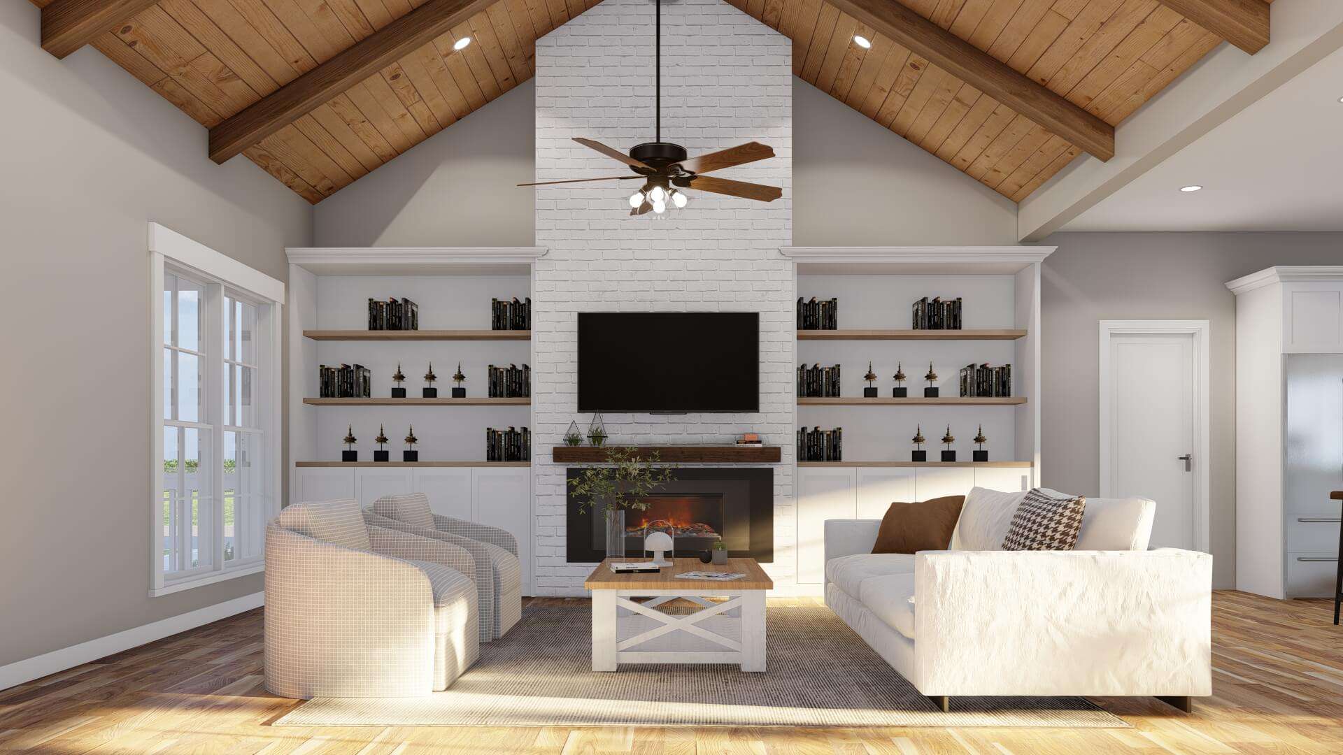 Great Room of this 3-Bedroom,2313 Sq Ft Plan -193-1295
