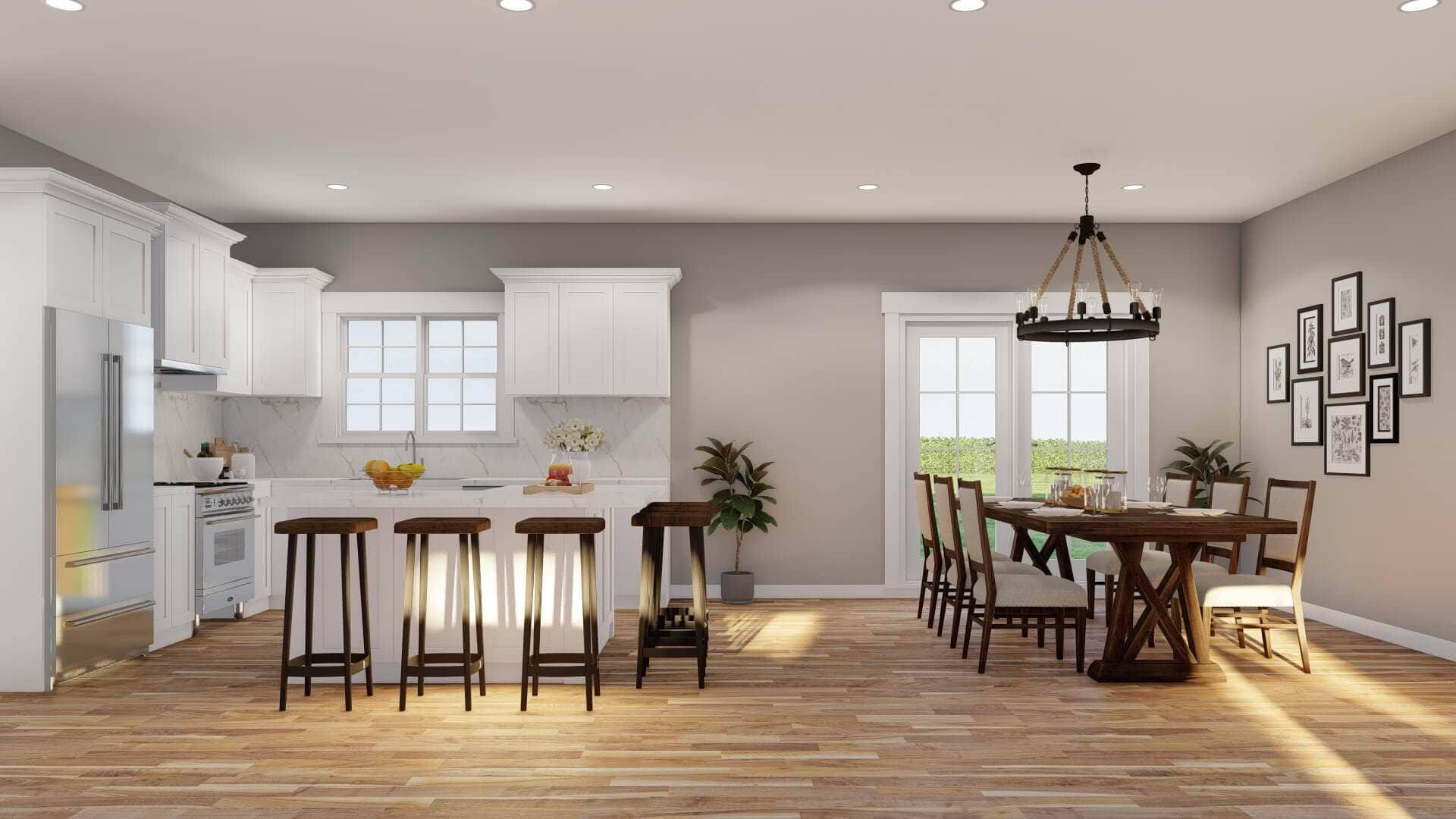 Kitchen of this 3-Bedroom,2313 Sq Ft Plan -193-1295