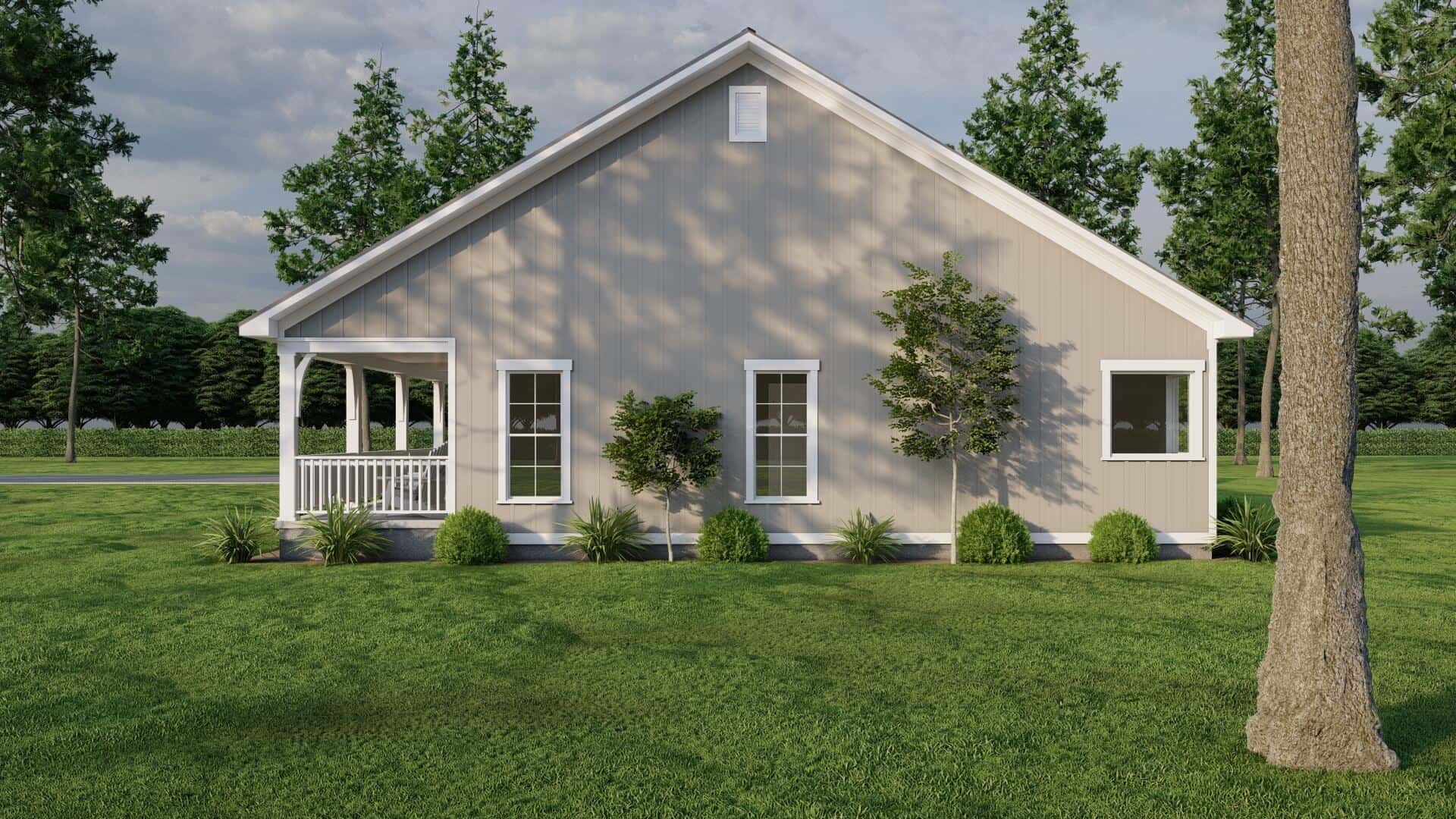 Right Side View of this 3-Bedroom,2313 Sq Ft Plan -193-1295