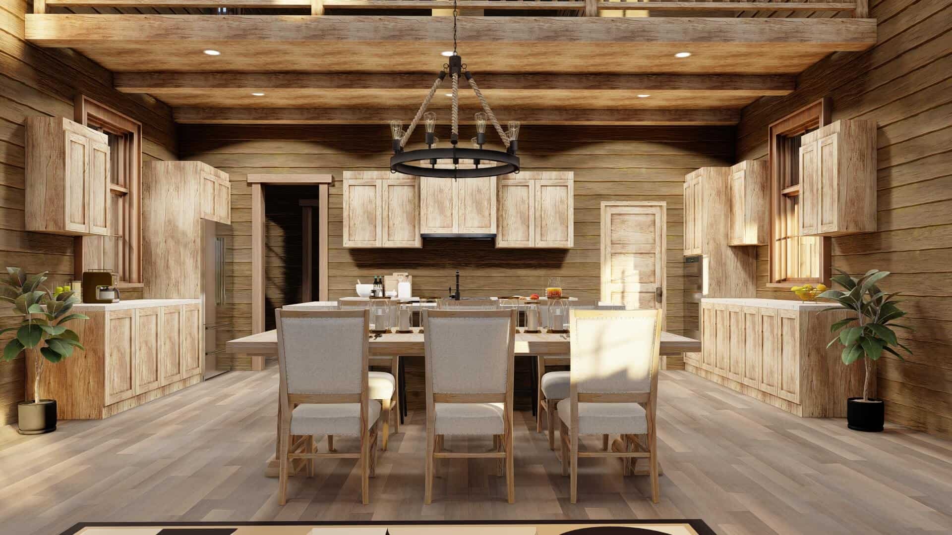 Dining Room of this 4-Bedroom,3723 Sq Ft Plan -193-1296