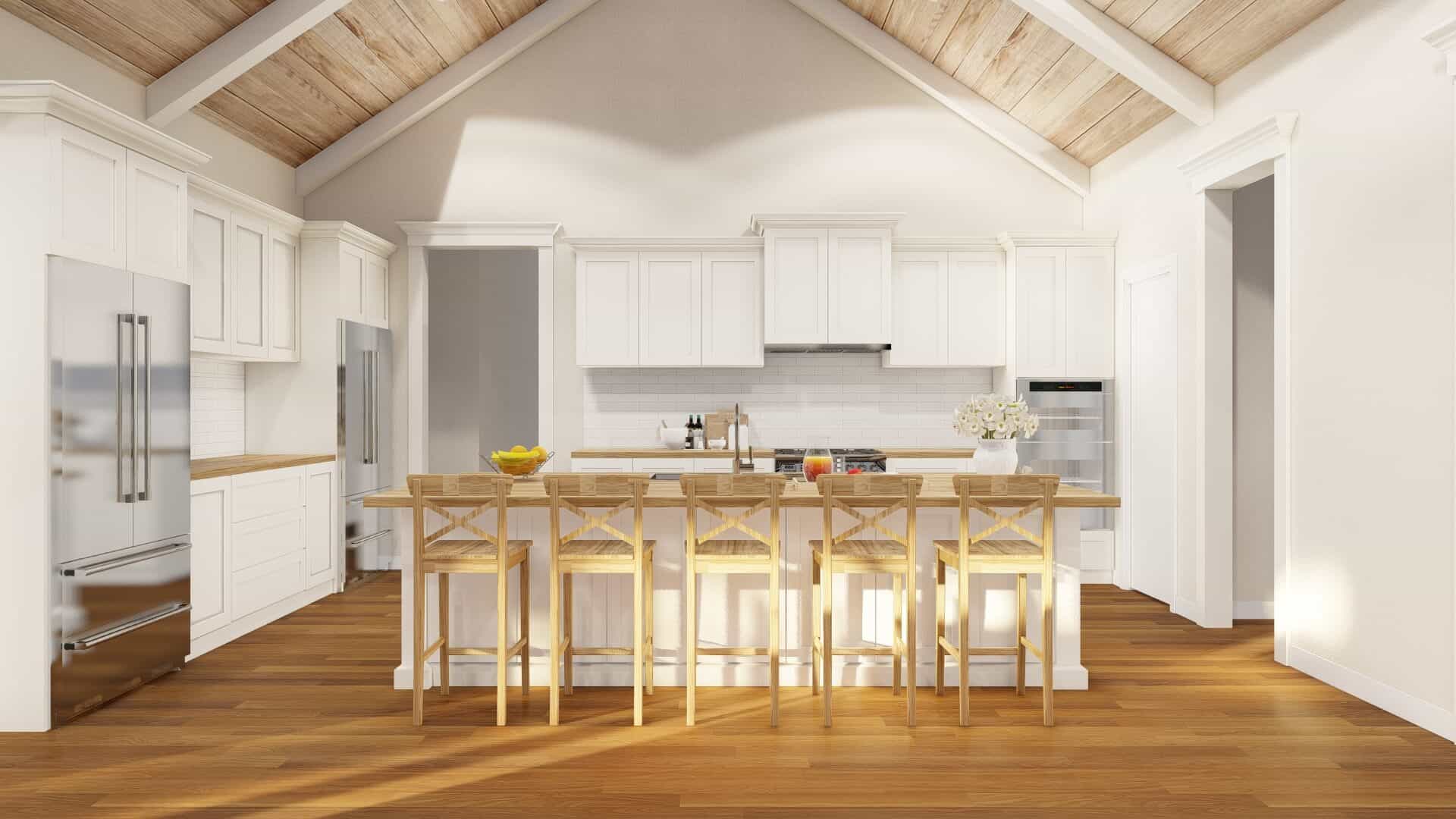 Kitchen: Kitchen Island of this 4-Bedroom,2679 Sq Ft Plan -193-1297