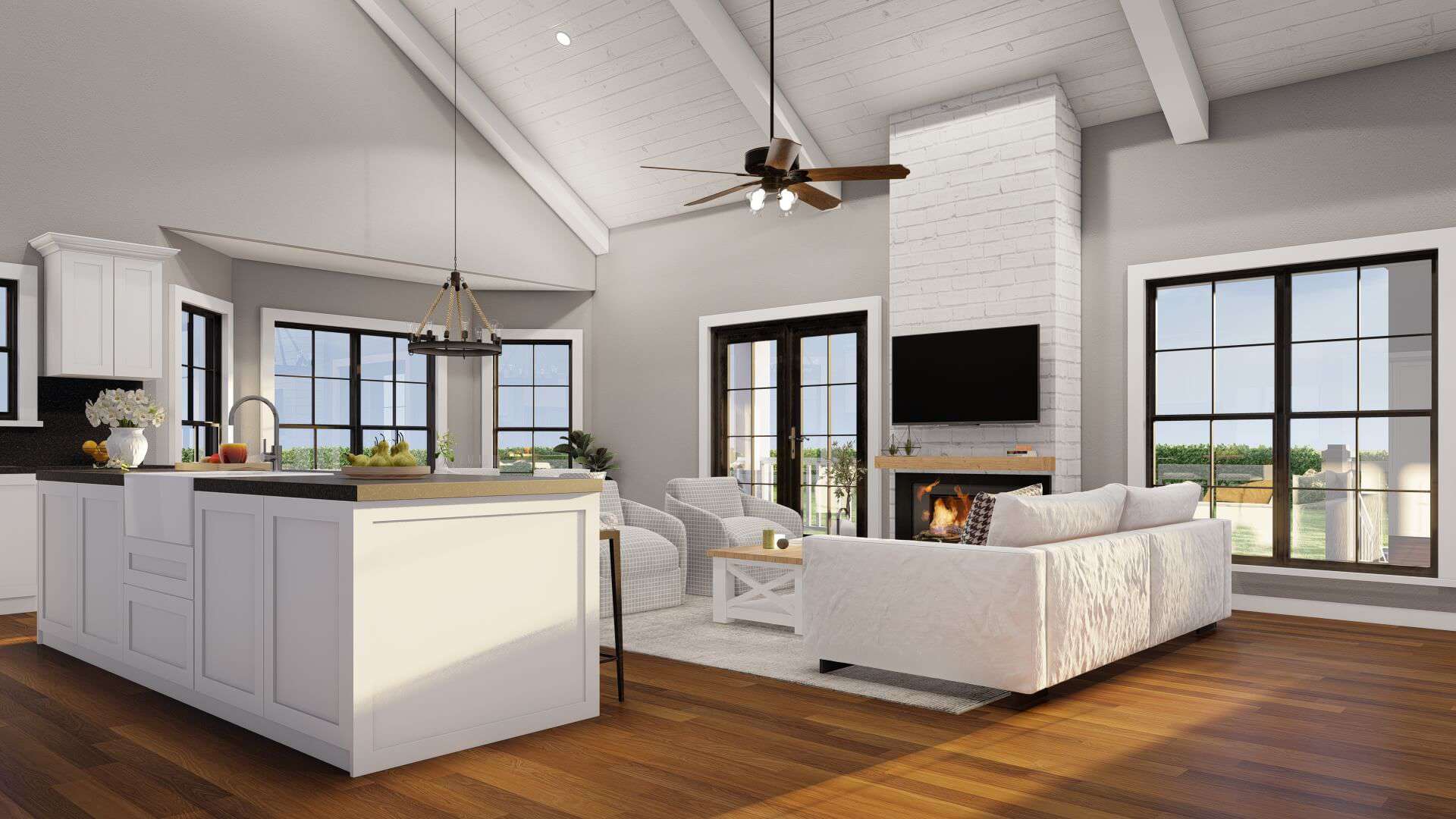 Great Room of this 3-Bedroom,2165 Sq Ft Plan -193-1298