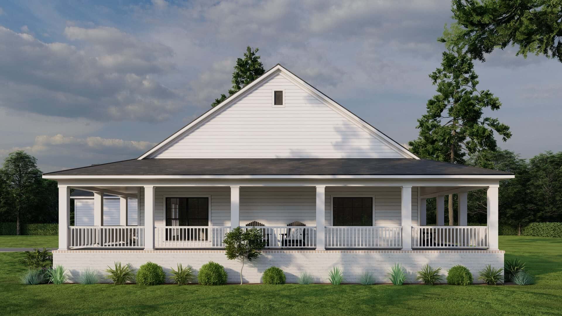 Right Side View of this 3-Bedroom,2165 Sq Ft Plan -193-1298