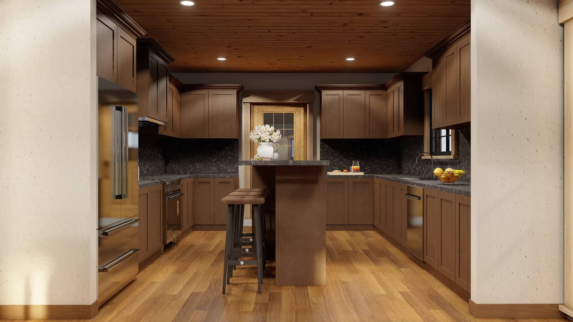 Kitchen: Kitchen Island of this 2-Bedroom,1805 Sq Ft Plan -193-1302