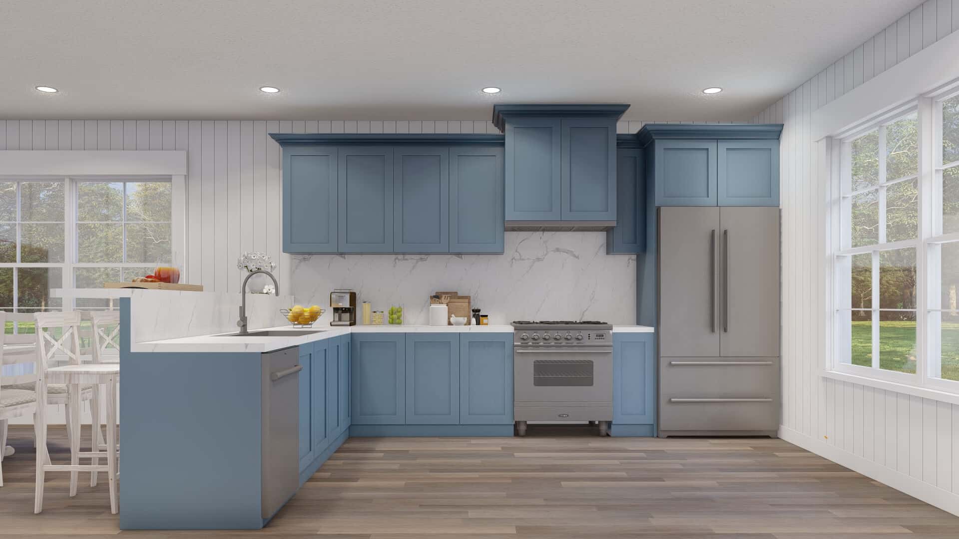 Kitchen of this 3-Bedroom,1279 Sq Ft Plan -193-1306
