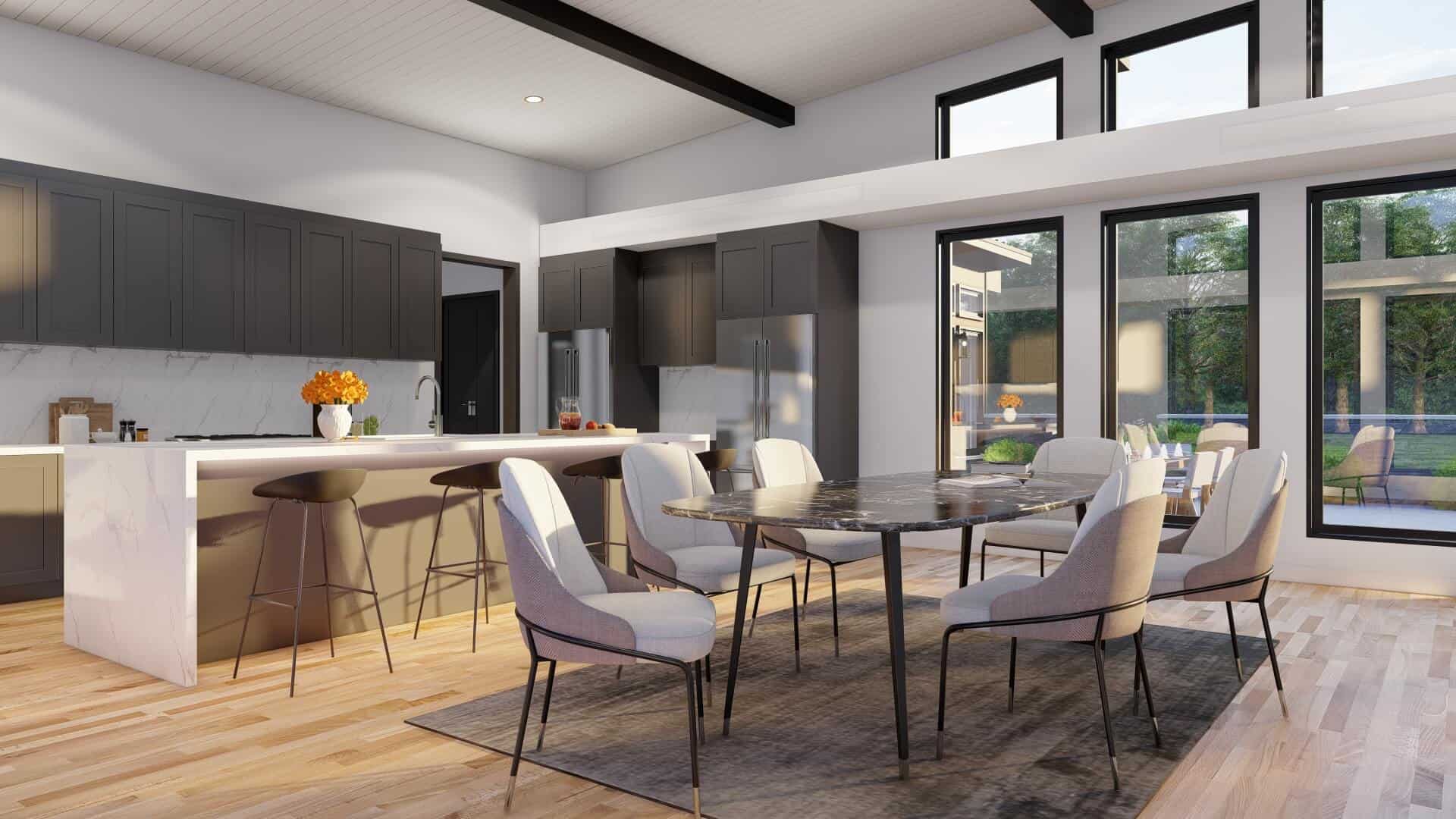 Dining Room of this 3-Bedroom,2480 Sq Ft Plan -193-1307