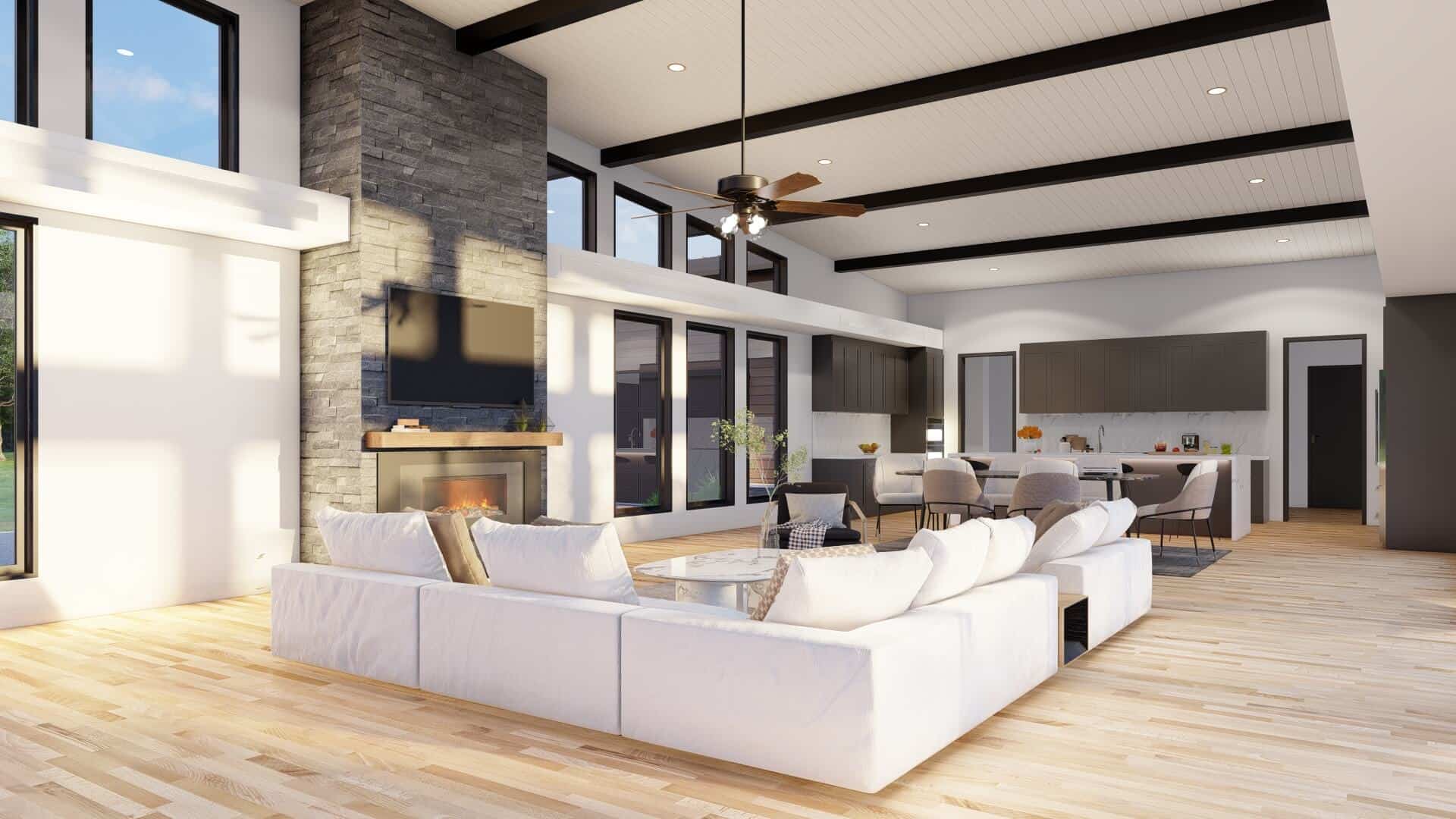 Great Room of this 3-Bedroom,2480 Sq Ft Plan -193-1307