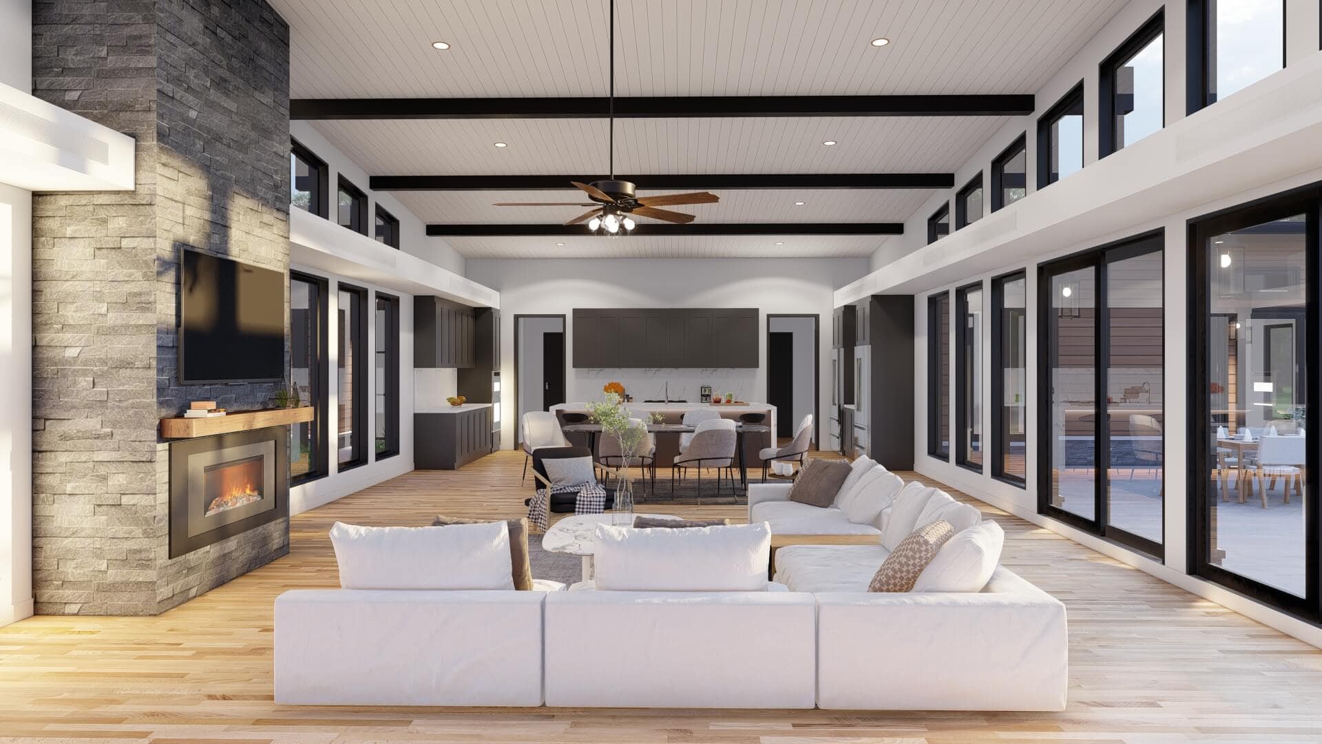 Great Room of this 3-Bedroom,2480 Sq Ft Plan -193-1307