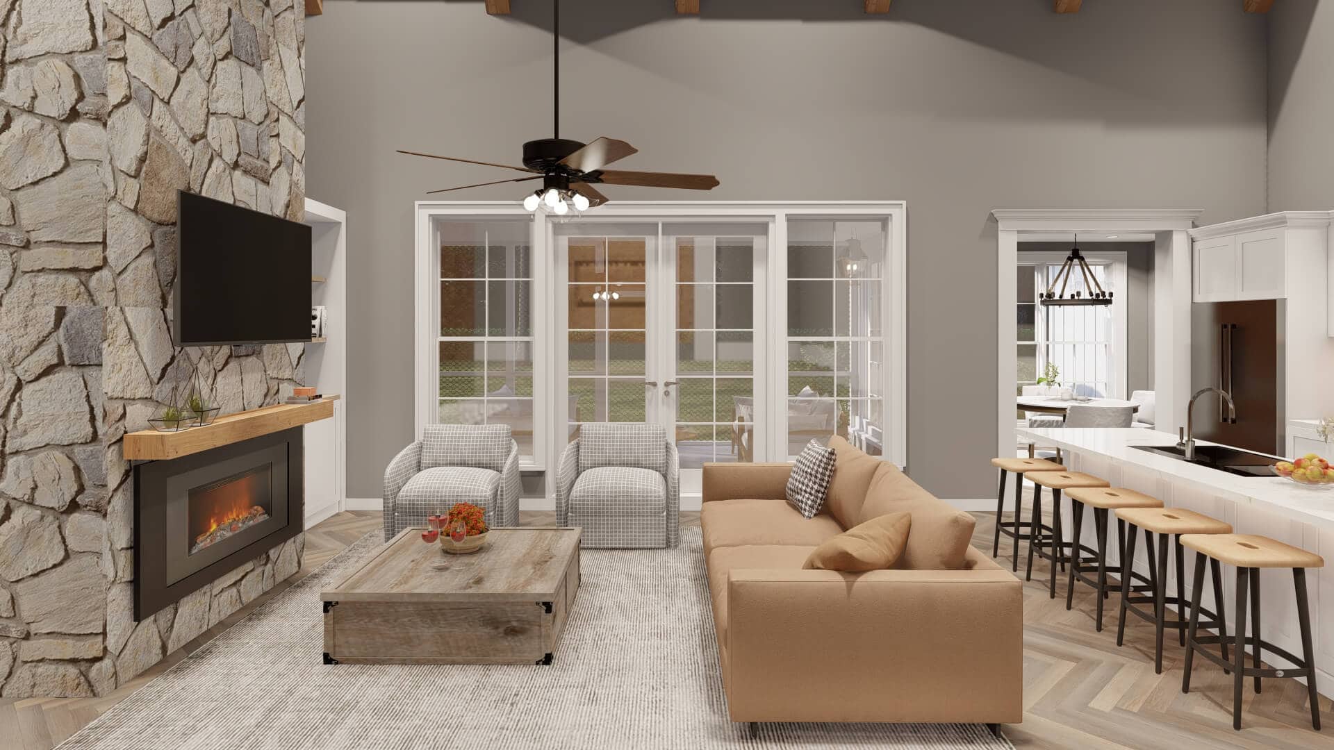 Great Room of this 5-Bedroom,2541 Sq Ft Plan -193-1308