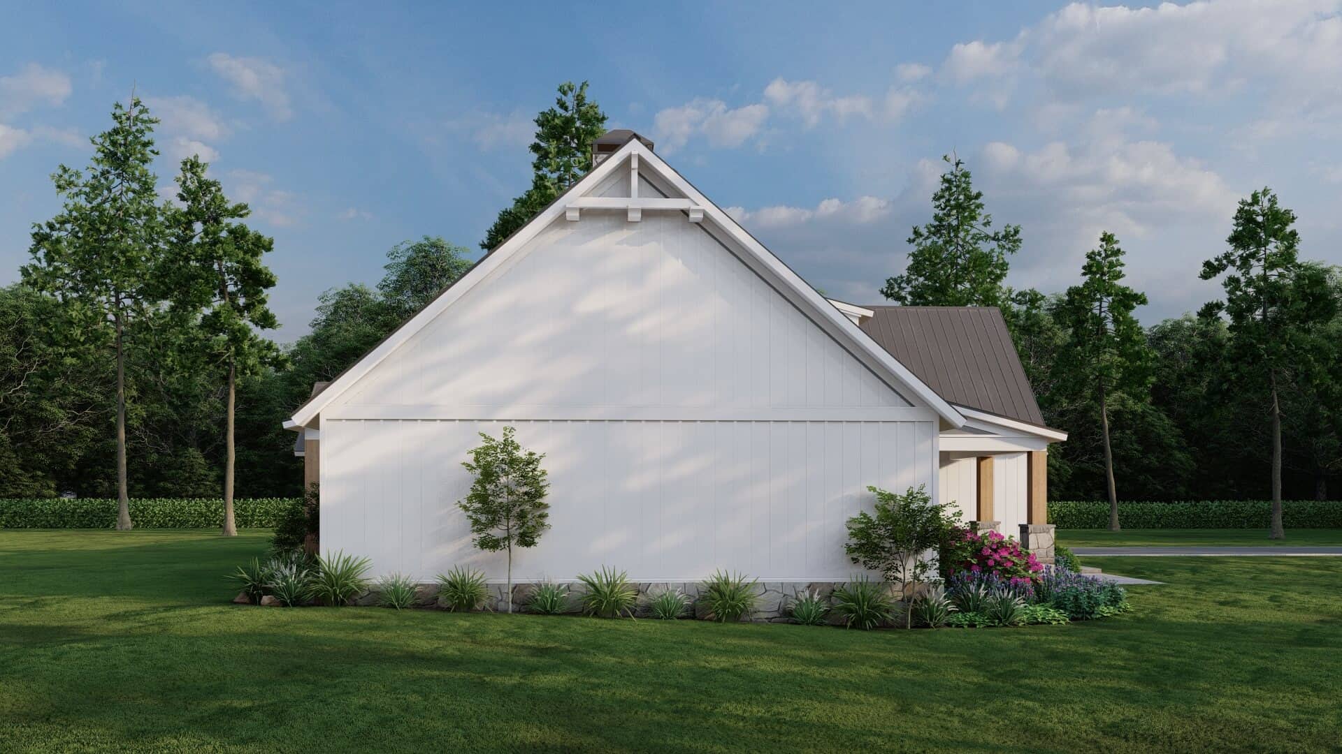 Left Side View of this 5-Bedroom,2541 Sq Ft Plan -193-1308