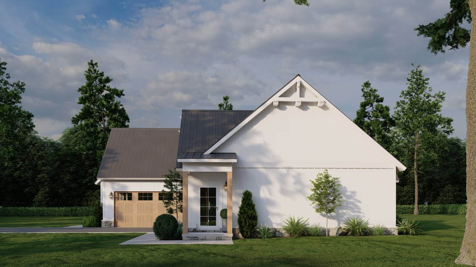 Right Side View of this 5-Bedroom,2541 Sq Ft Plan -193-1308