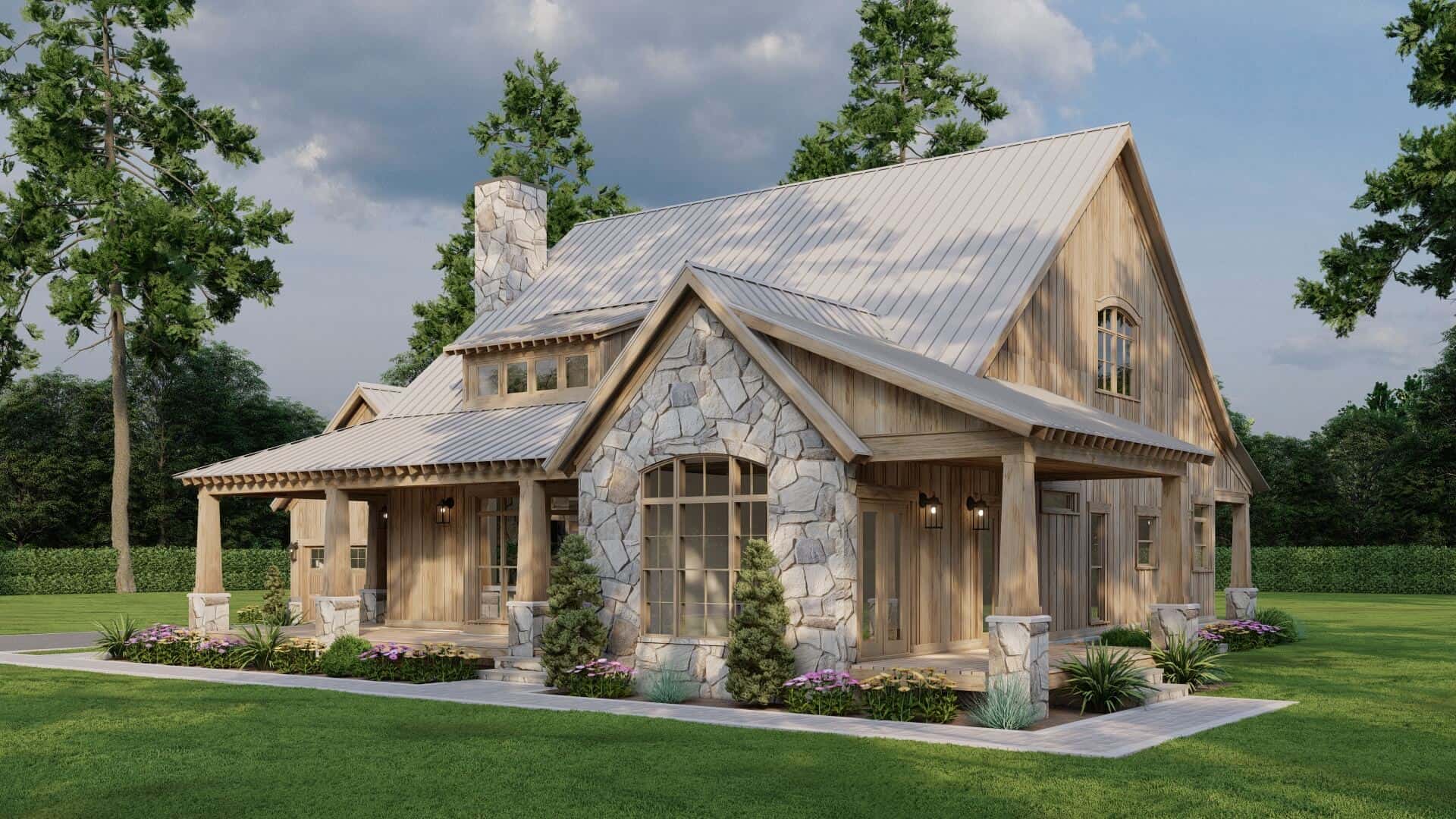 Right Side View of this 3-Bedroom,2349 Sq Ft Plan -193-1309