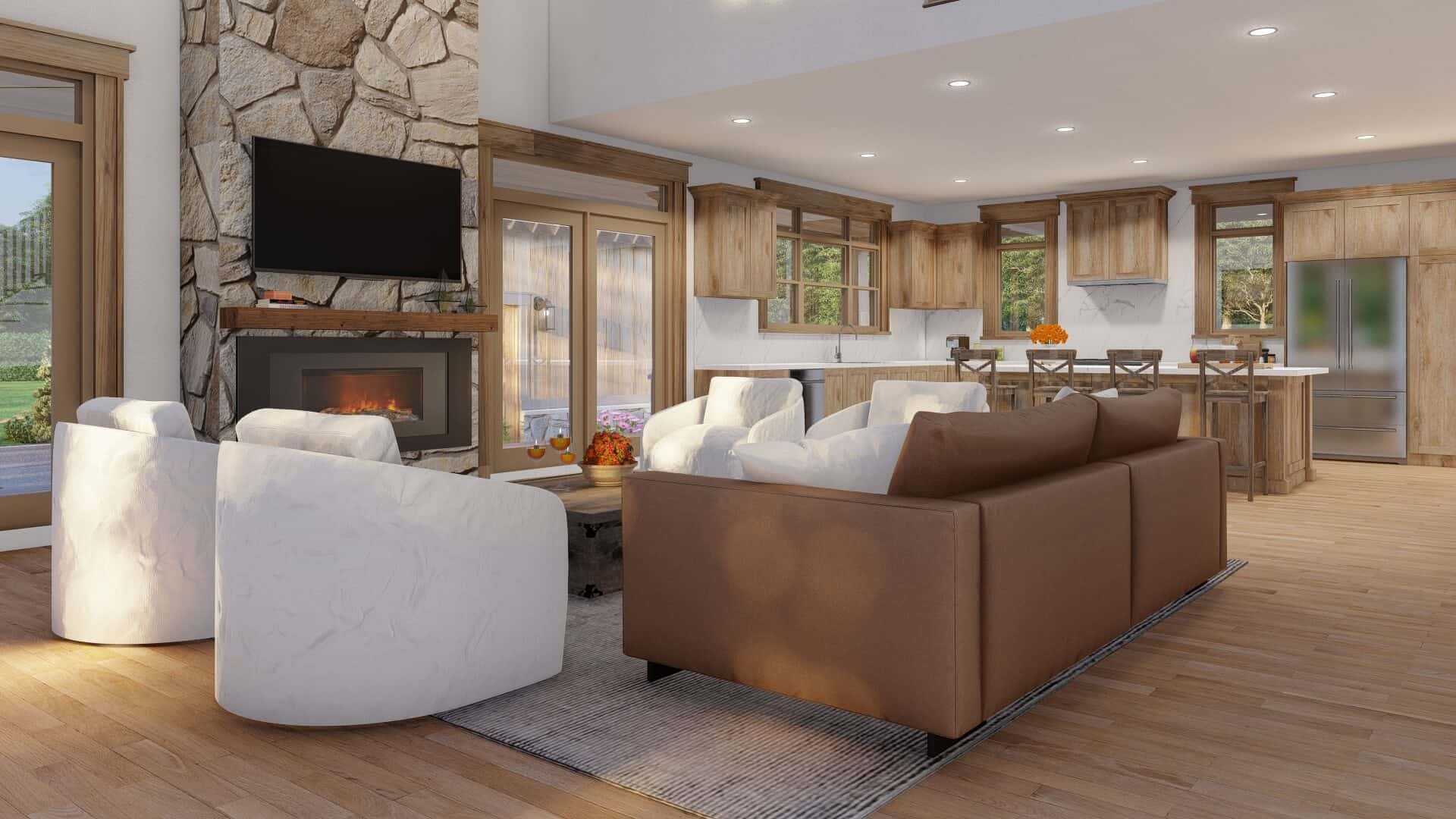 Great Room of this 3-Bedroom,2349 Sq Ft Plan -193-1309