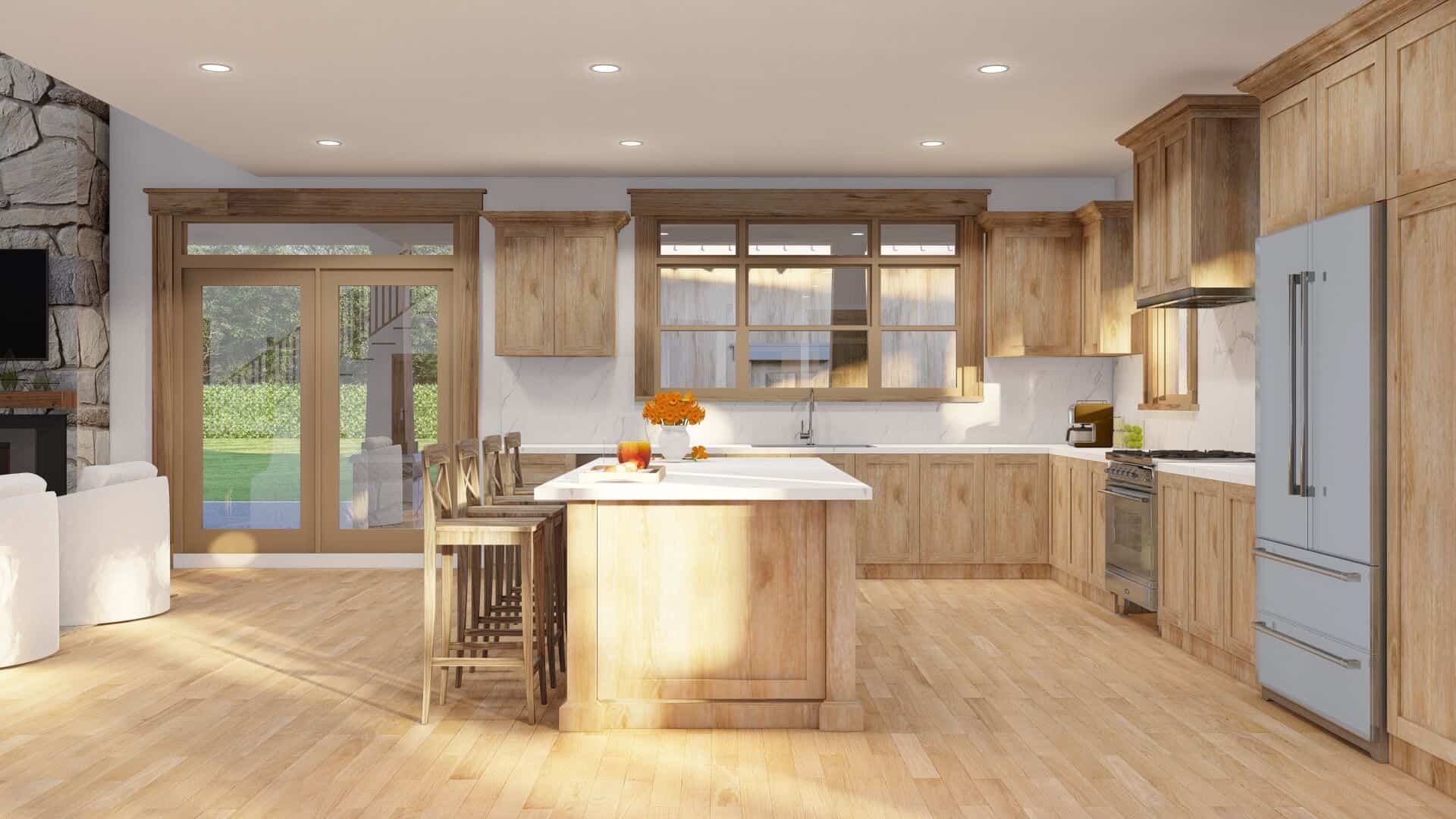 Kitchen of this 3-Bedroom,2349 Sq Ft Plan -193-1309
