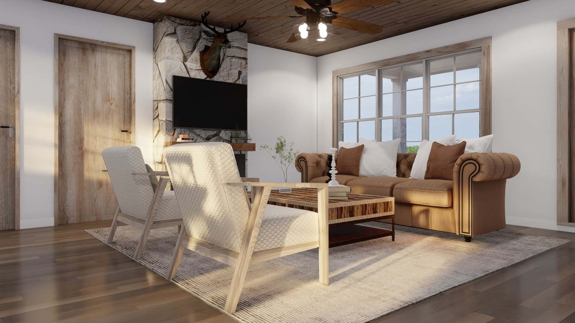 Great Room of this 3-Bedroom,1760 Sq Ft Plan -193-1311