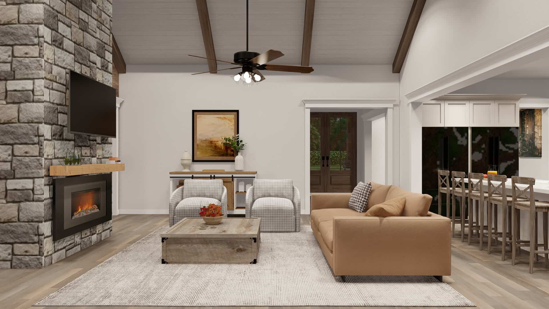 Great Room of this 4-Bedroom,2930 Sq Ft Plan -193-1313