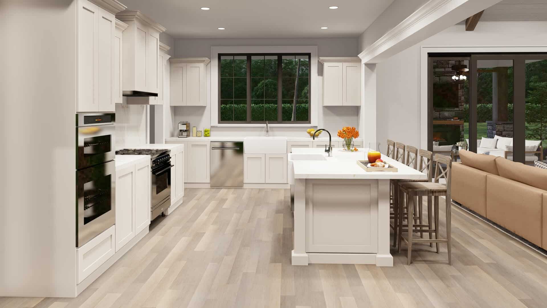 Kitchen of this 4-Bedroom,2930 Sq Ft Plan -193-1313