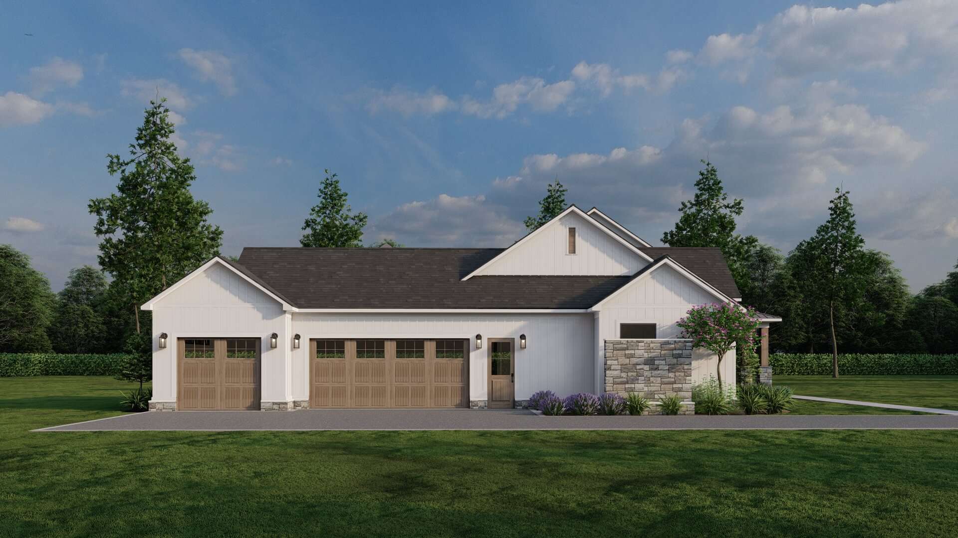 Left Side View of this 4-Bedroom,2930 Sq Ft Plan -193-1313