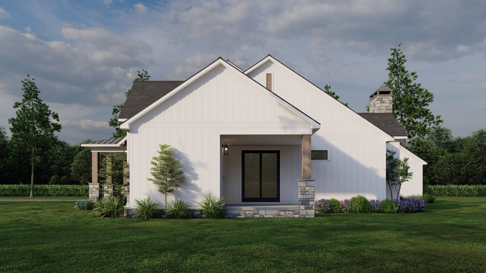 Right Side View of this 4-Bedroom,2930 Sq Ft Plan -193-1313