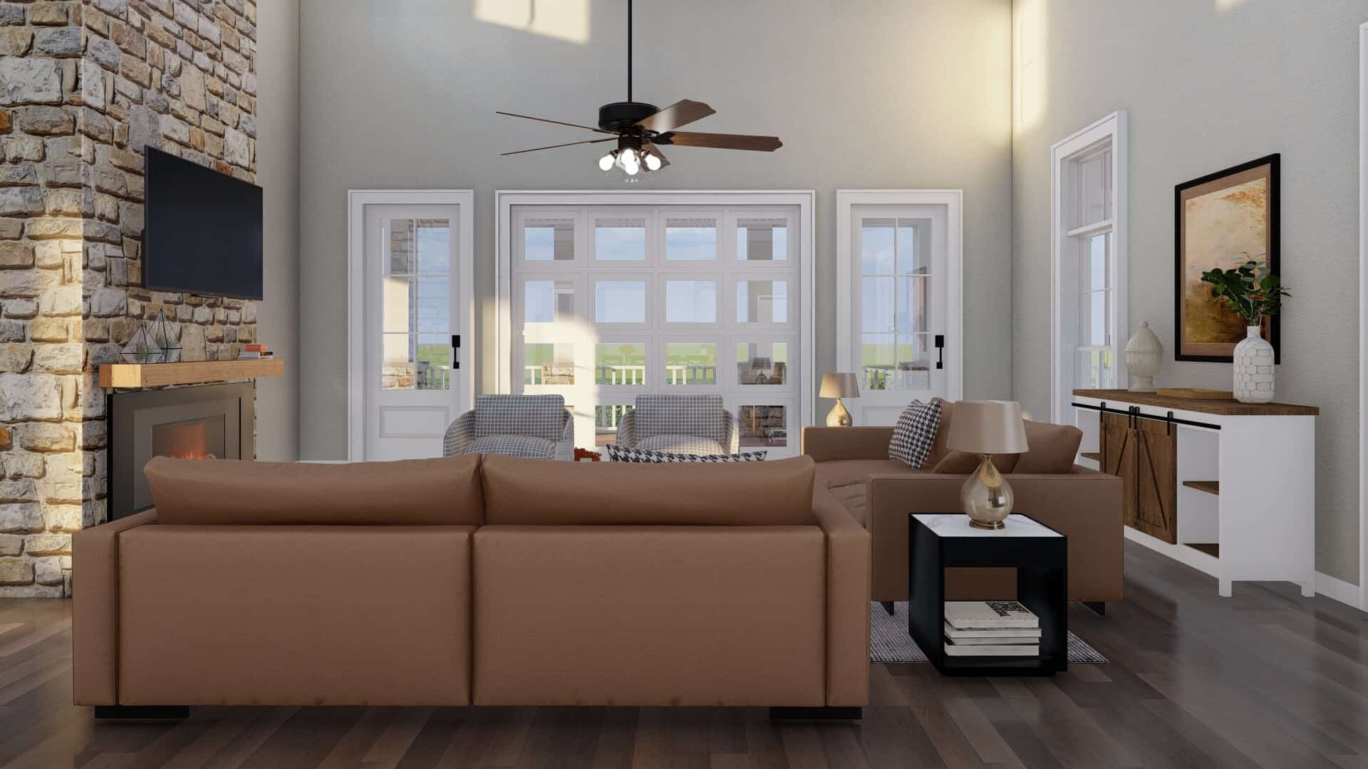 Great Room of this 3-Bedroom,2993 Sq Ft Plan -193-1315