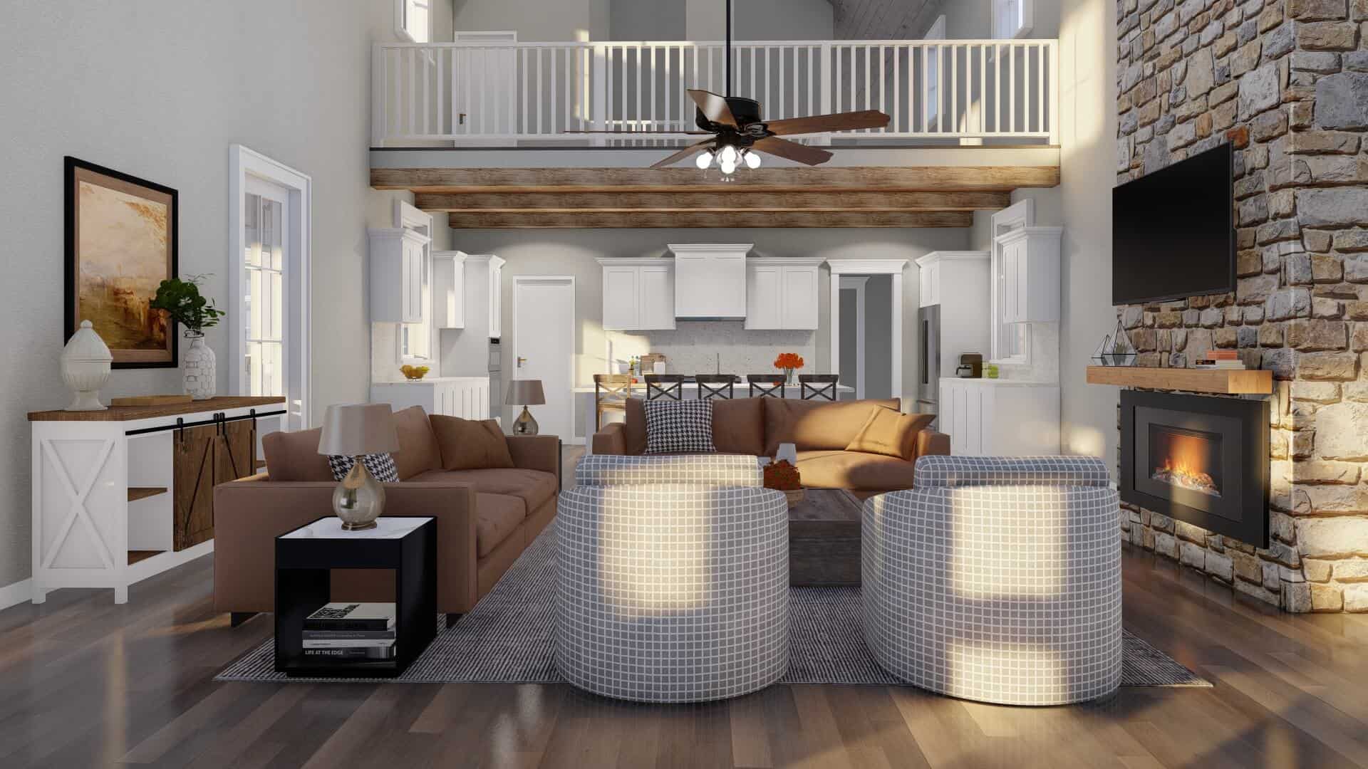 Great Room of this 3-Bedroom,2993 Sq Ft Plan -193-1315
