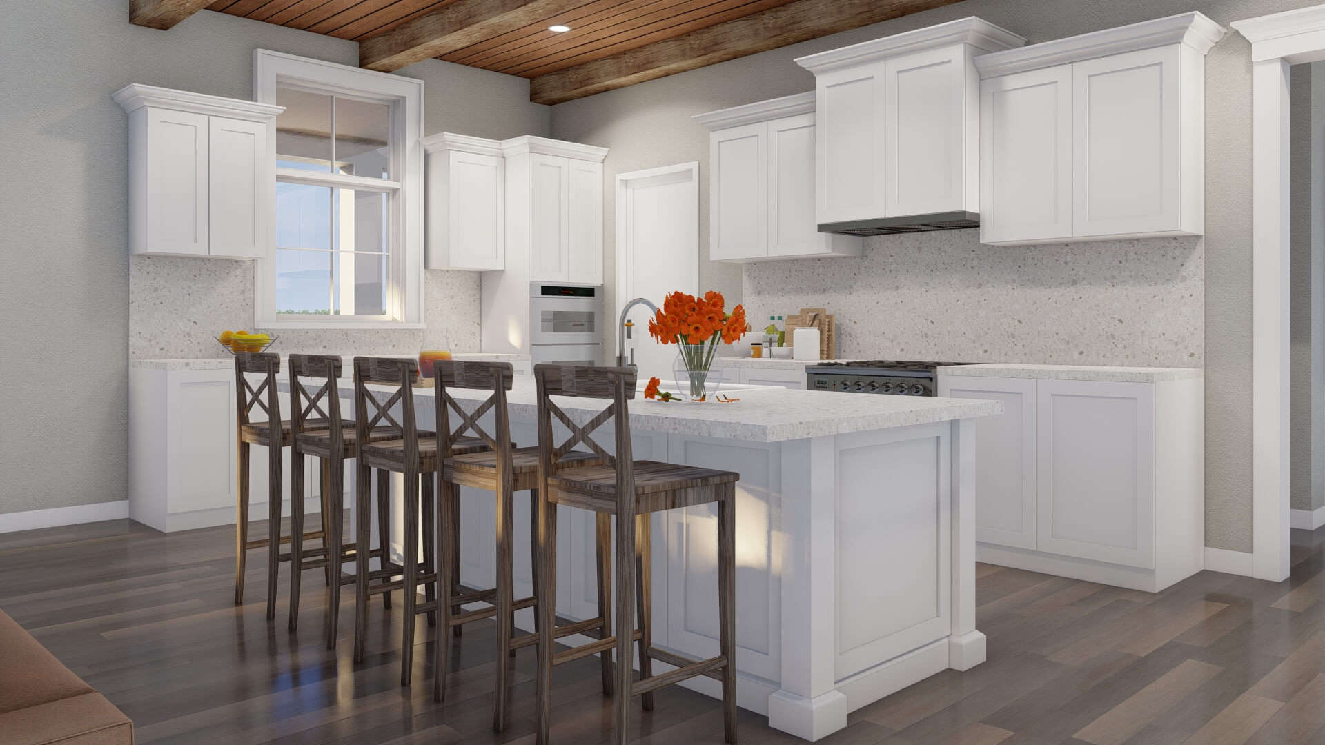 Kitchen: Kitchen Island of this 3-Bedroom,2993 Sq Ft Plan -193-1315