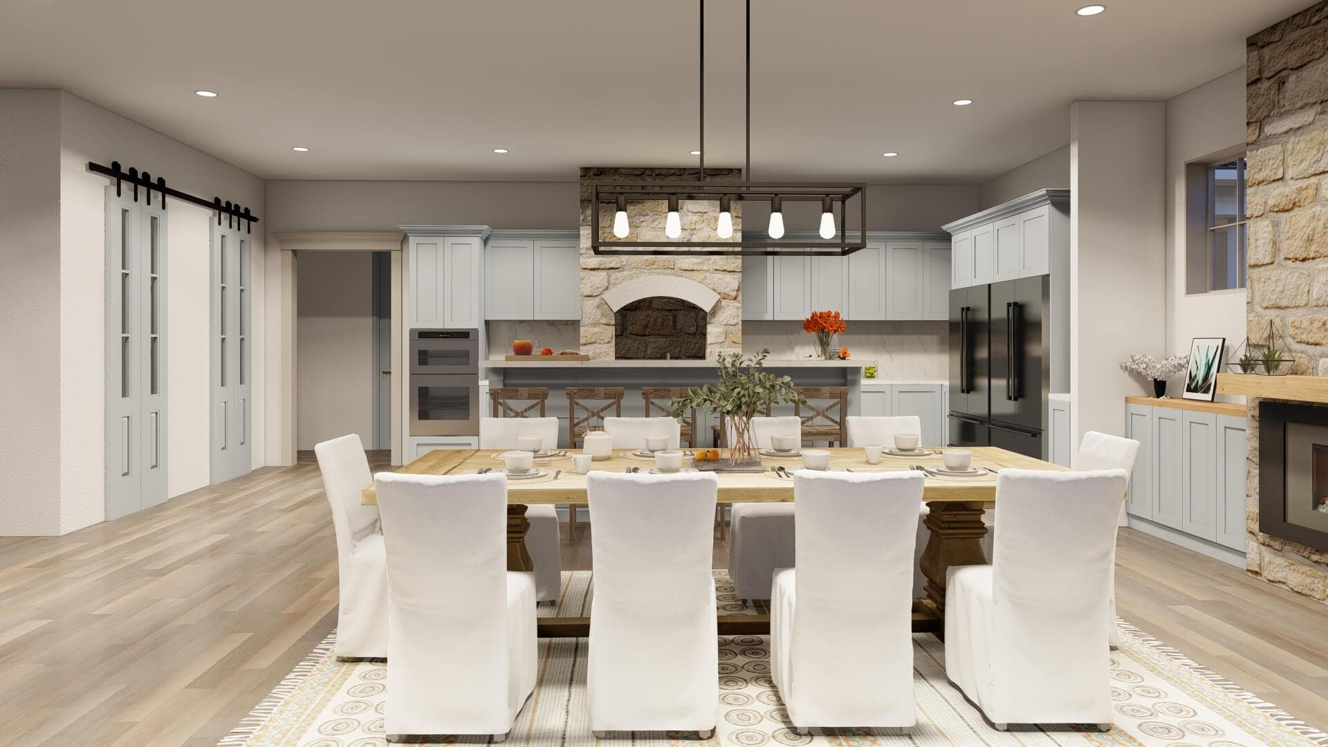 Dining Room of this 4-Bedroom,5178 Sq Ft Plan -193-1319