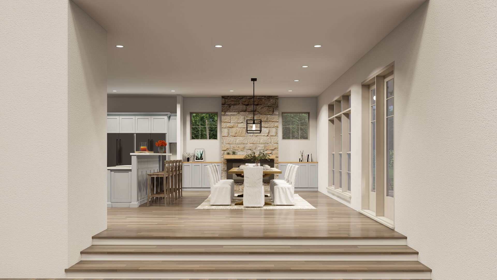 Dining Room of this 4-Bedroom,5178 Sq Ft Plan -193-1319