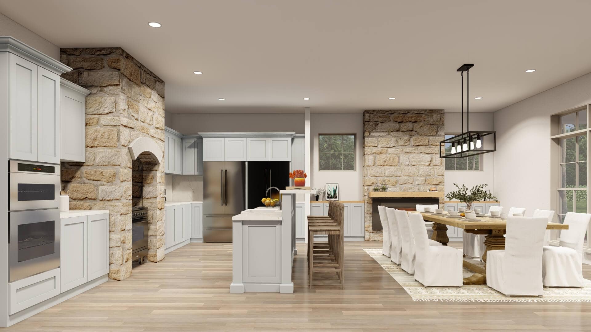 Dining Room of this 4-Bedroom,5178 Sq Ft Plan -193-1319