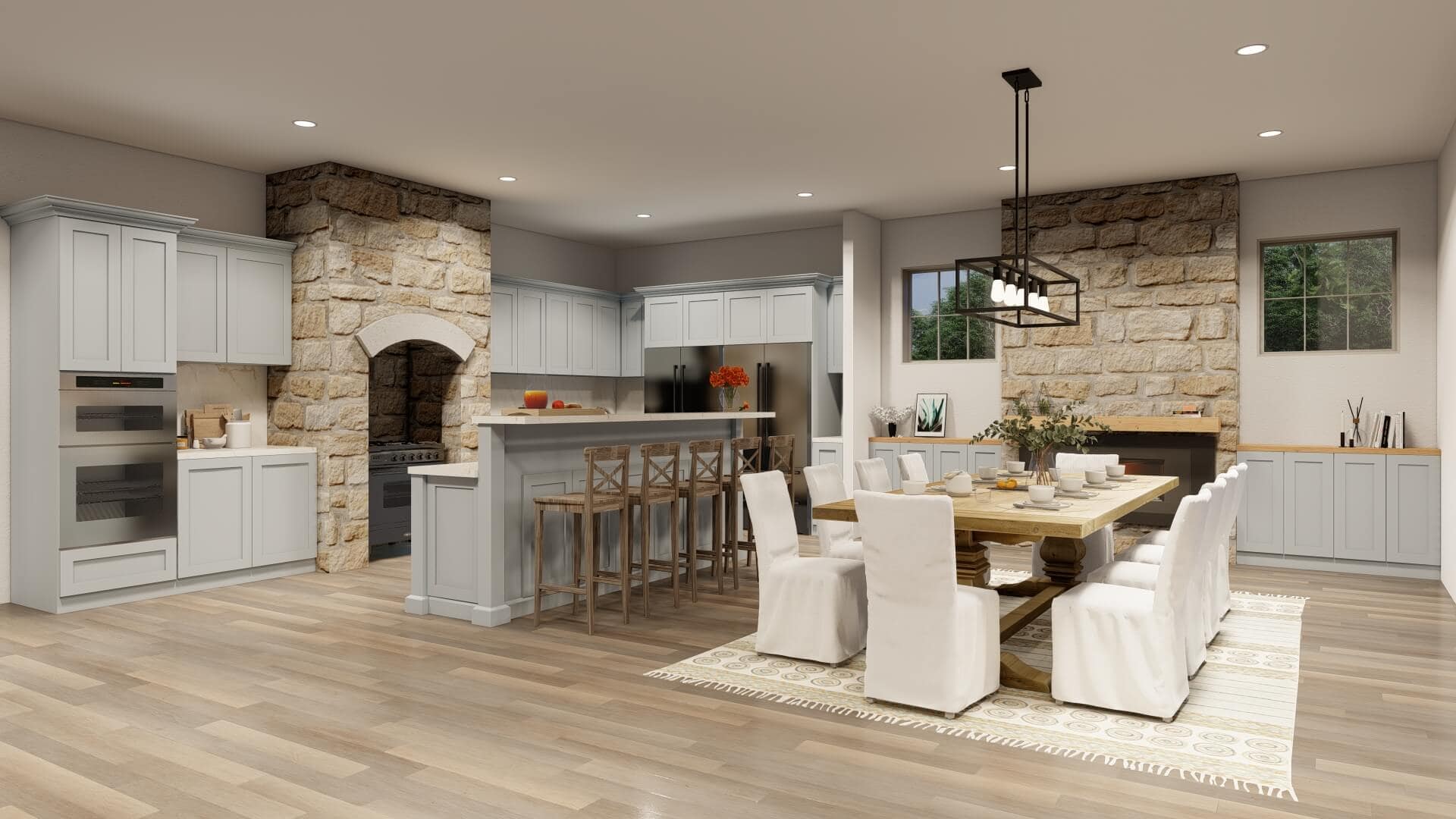 Dining Room of this 4-Bedroom,5178 Sq Ft Plan -193-1319