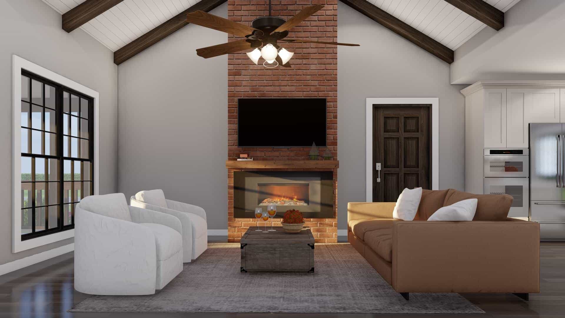 Great Room of this 3-Bedroom,3283 Sq Ft Plan -193-1320