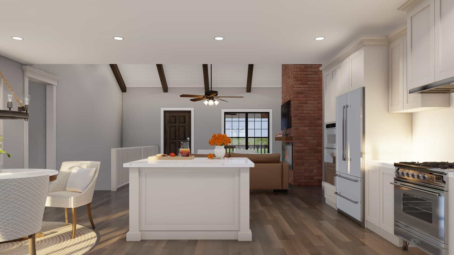 Kitchen of this 3-Bedroom,3283 Sq Ft Plan -193-1320