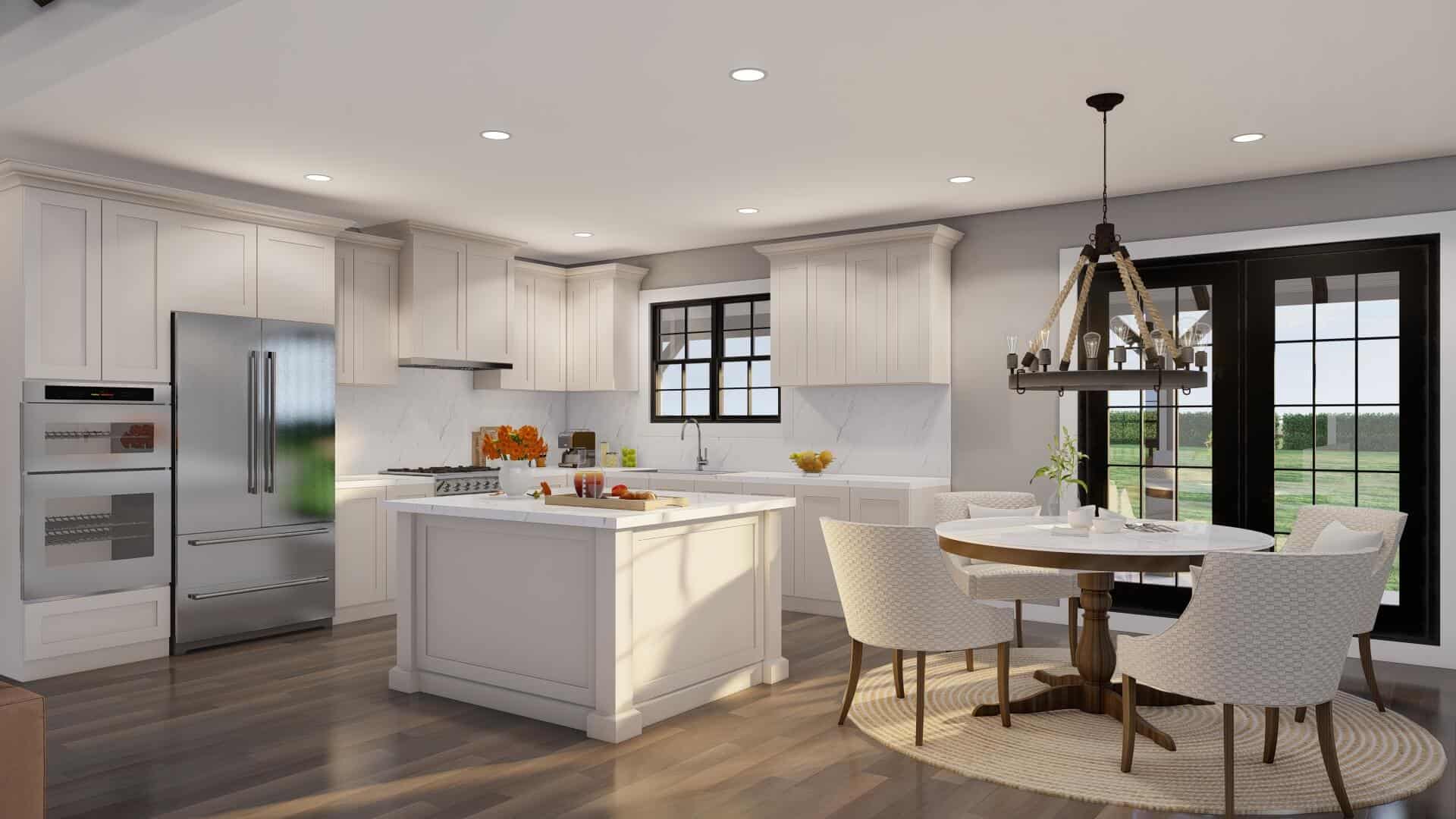 Kitchen of this 3-Bedroom,3283 Sq Ft Plan -193-1320