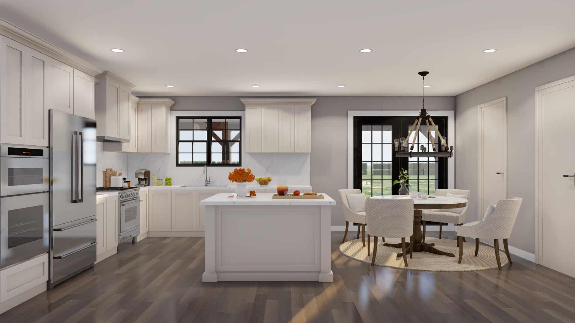Kitchen of this 3-Bedroom,3283 Sq Ft Plan -193-1320