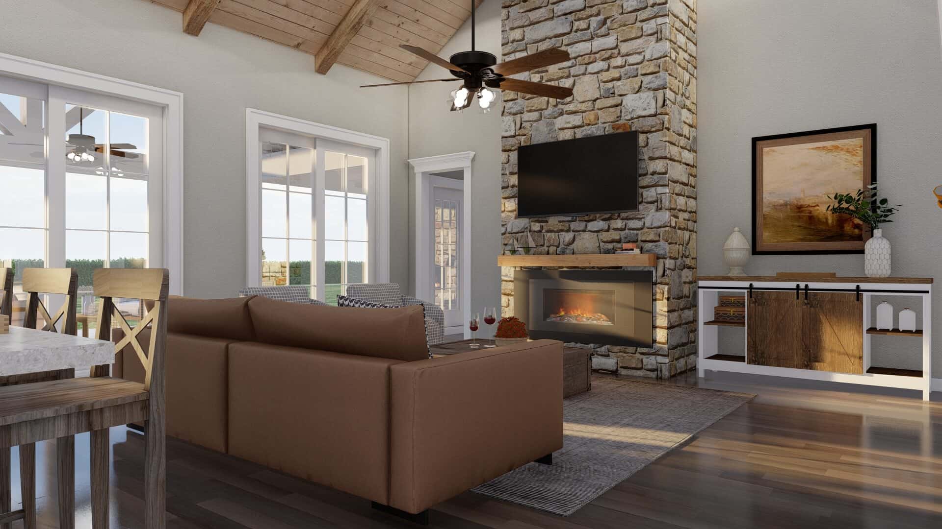 Great Room of this 3-Bedroom,2200 Sq Ft Plan -193-1321